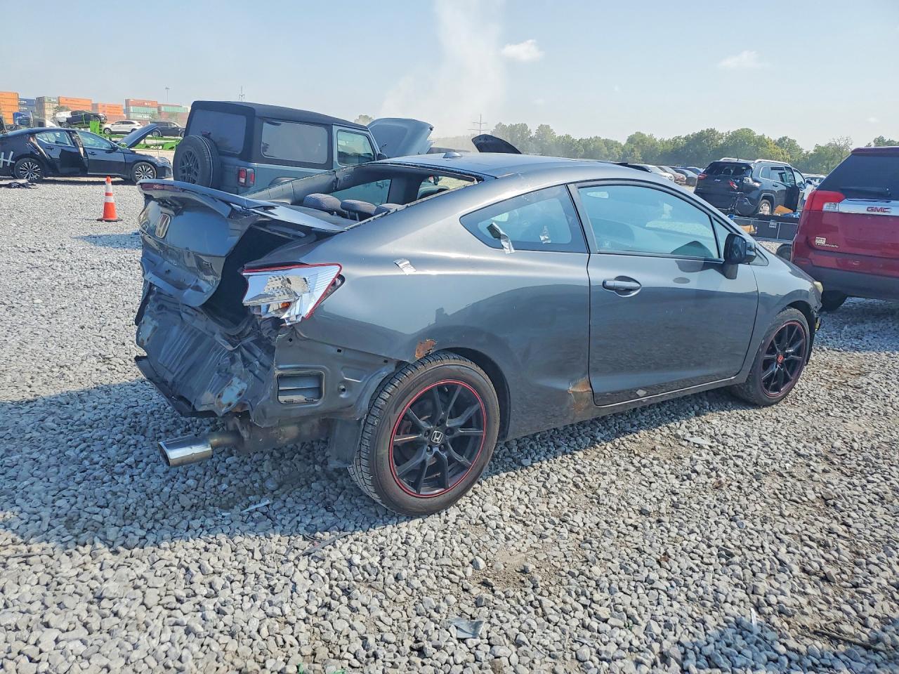 2012 Honda Civic Si Gray vin: 2HGFG4A50CH708449