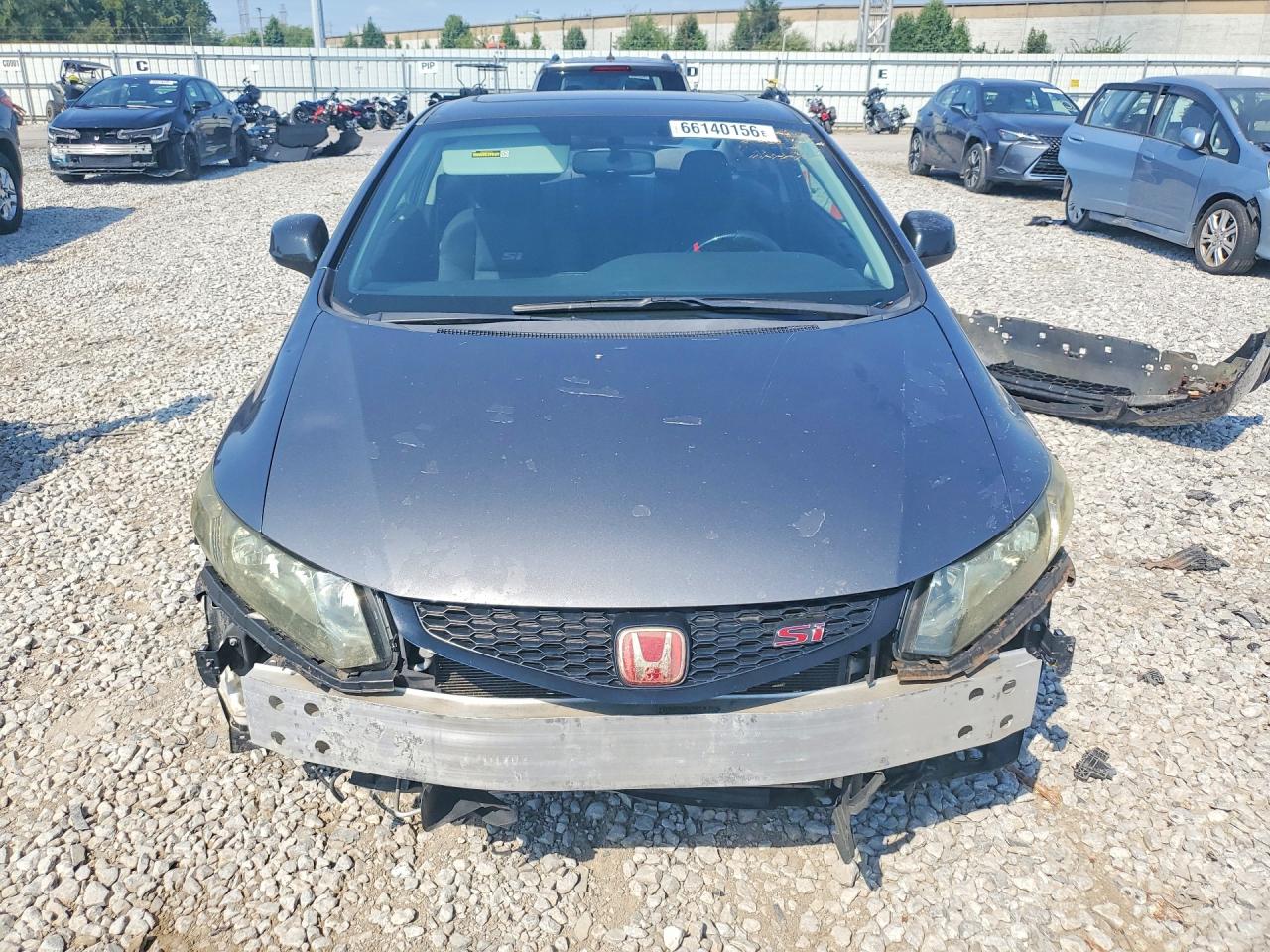 2012 Honda Civic Si Gray vin: 2HGFG4A50CH708449