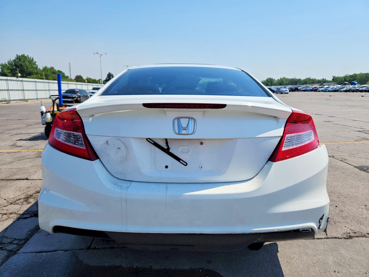 2012 Honda Civic Si White vin: 2HGFG4A50CH709584