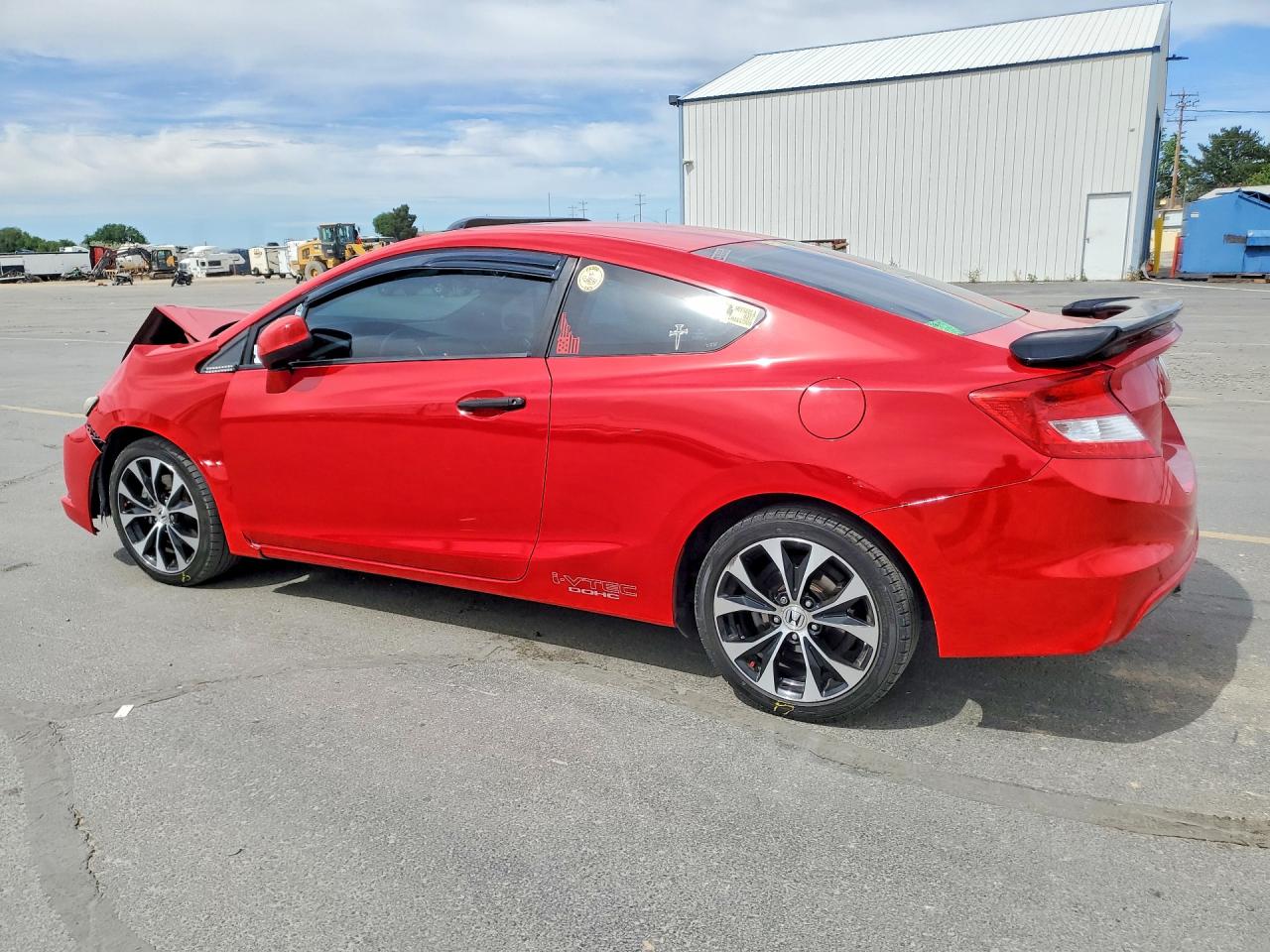 2013 Honda Civic Si Red vin: 2HGFG4A50DH700501