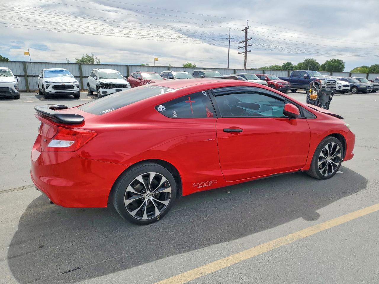 2013 Honda Civic Si Red vin: 2HGFG4A50DH700501