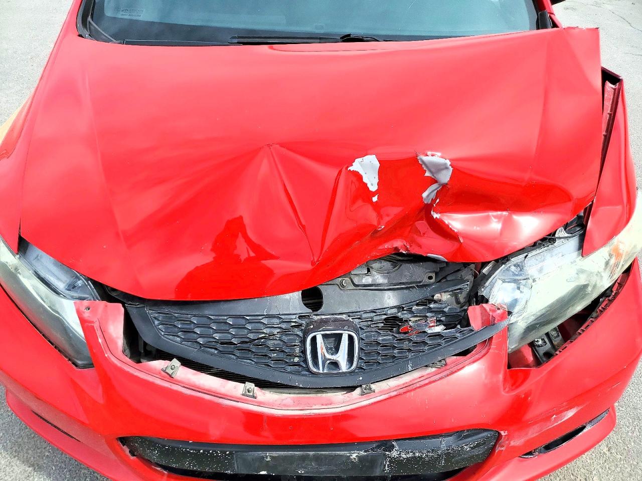2013 Honda Civic Si Red vin: 2HGFG4A50DH700501