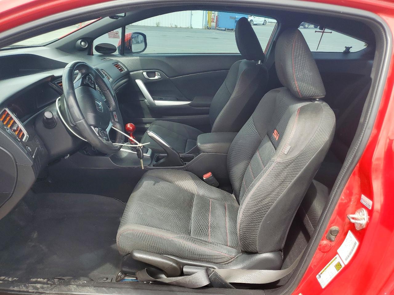 2013 Honda Civic Si Red vin: 2HGFG4A50DH700501