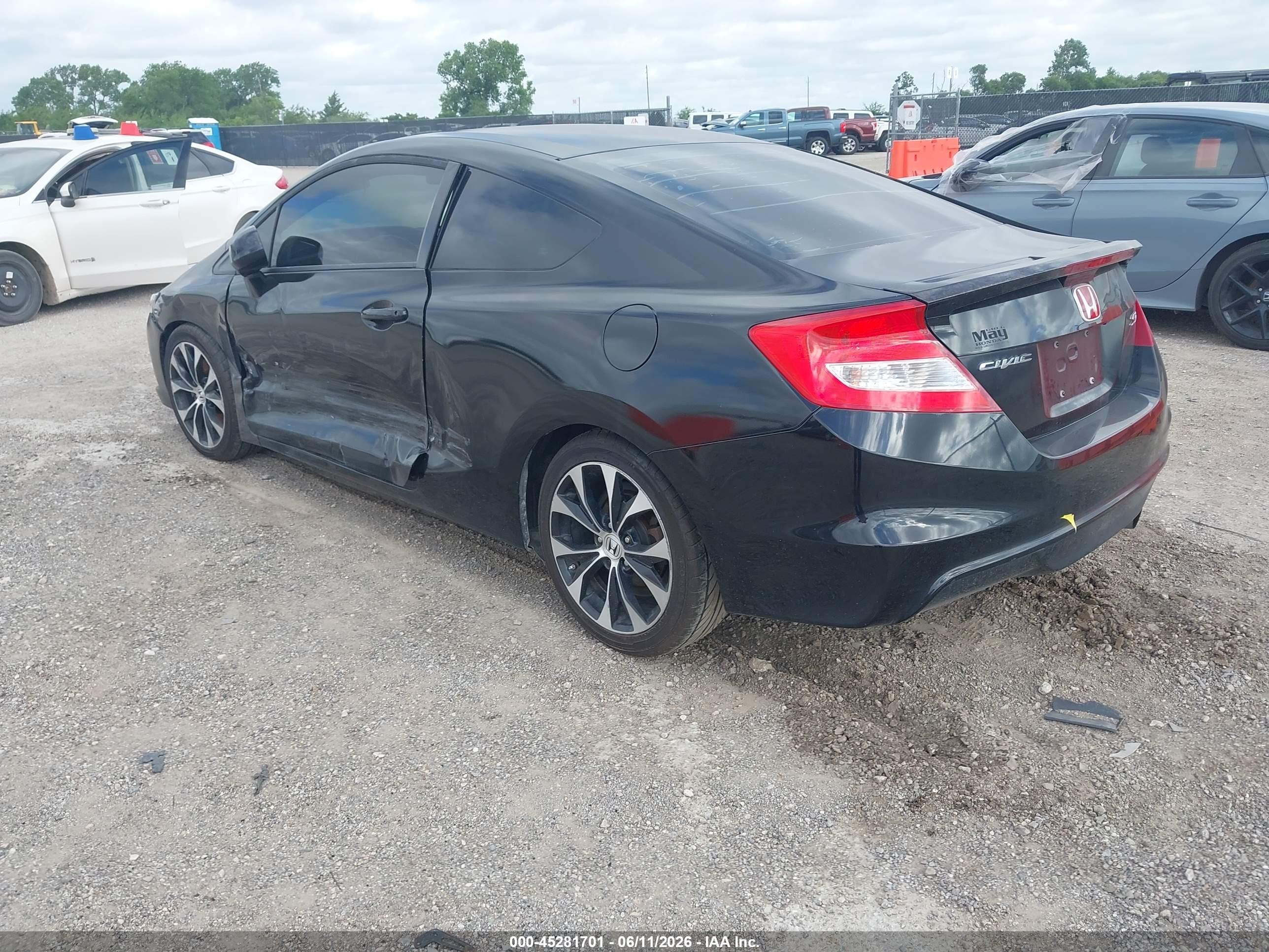 2013 Honda Civic Si Black vin: 2HGFG4A50DH700658