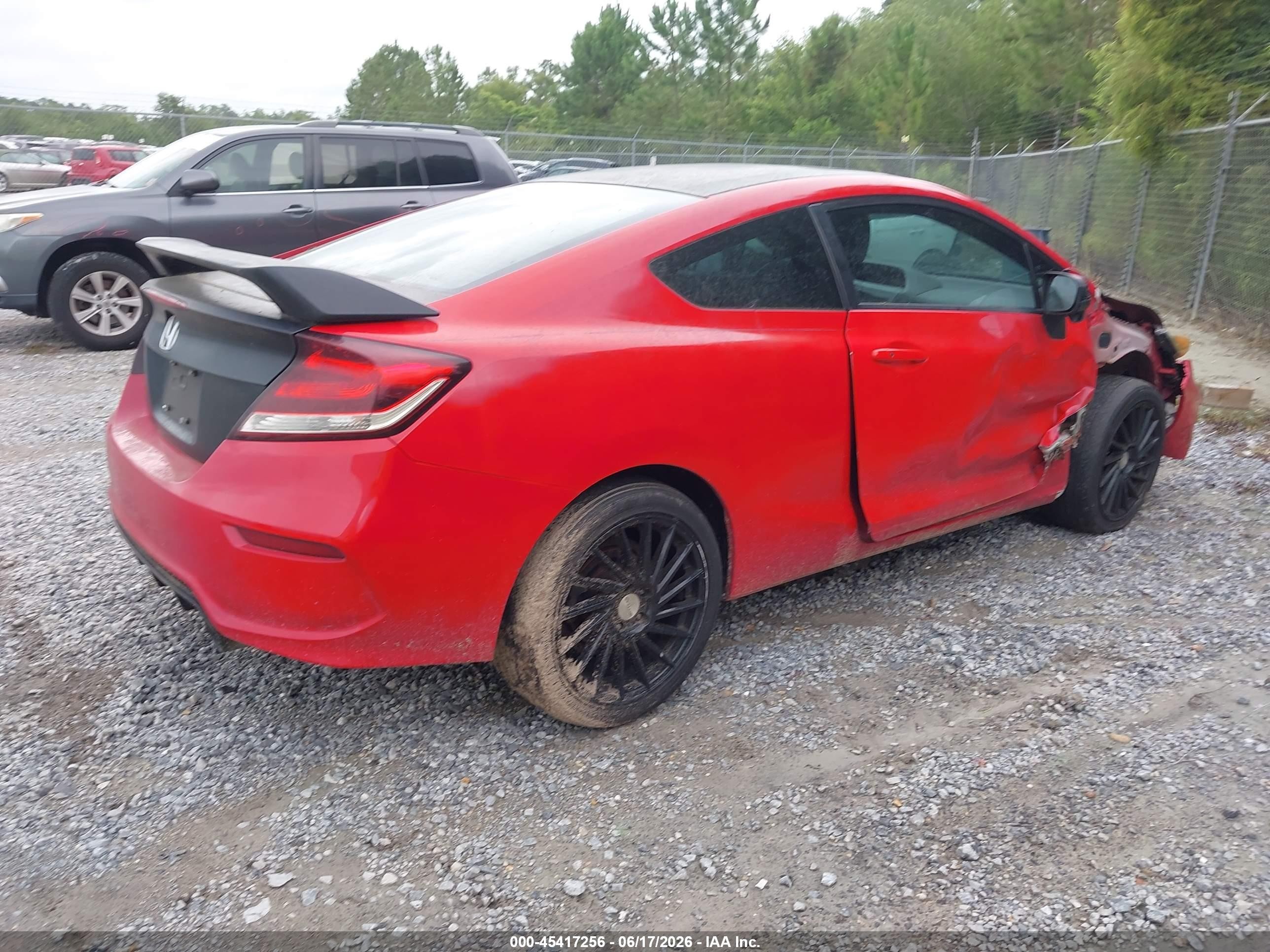 2015 Honda Civic Si Red vin: 2HGFG4A50FH701232