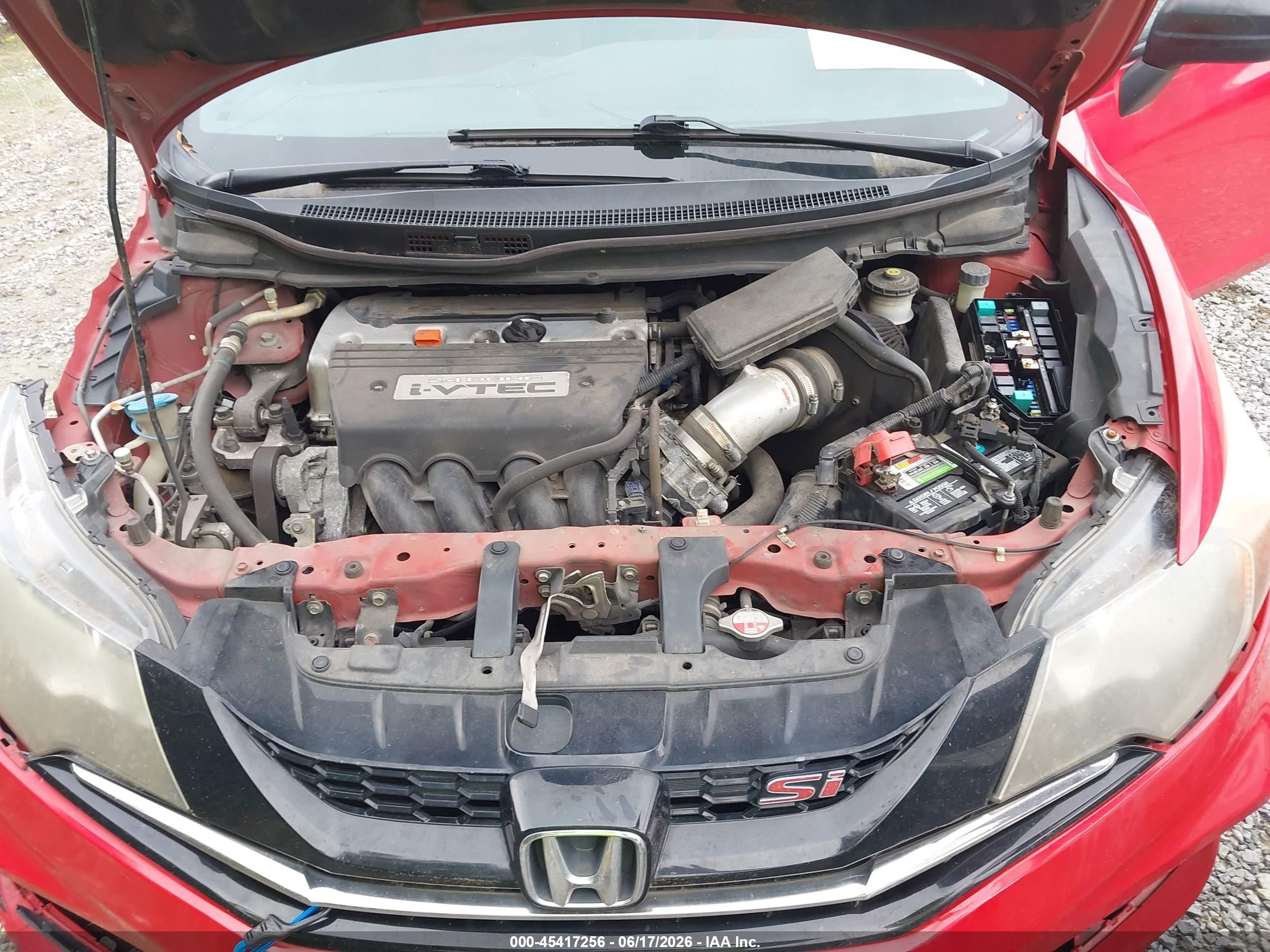 2015 Honda Civic Si Red vin: 2HGFG4A50FH701232