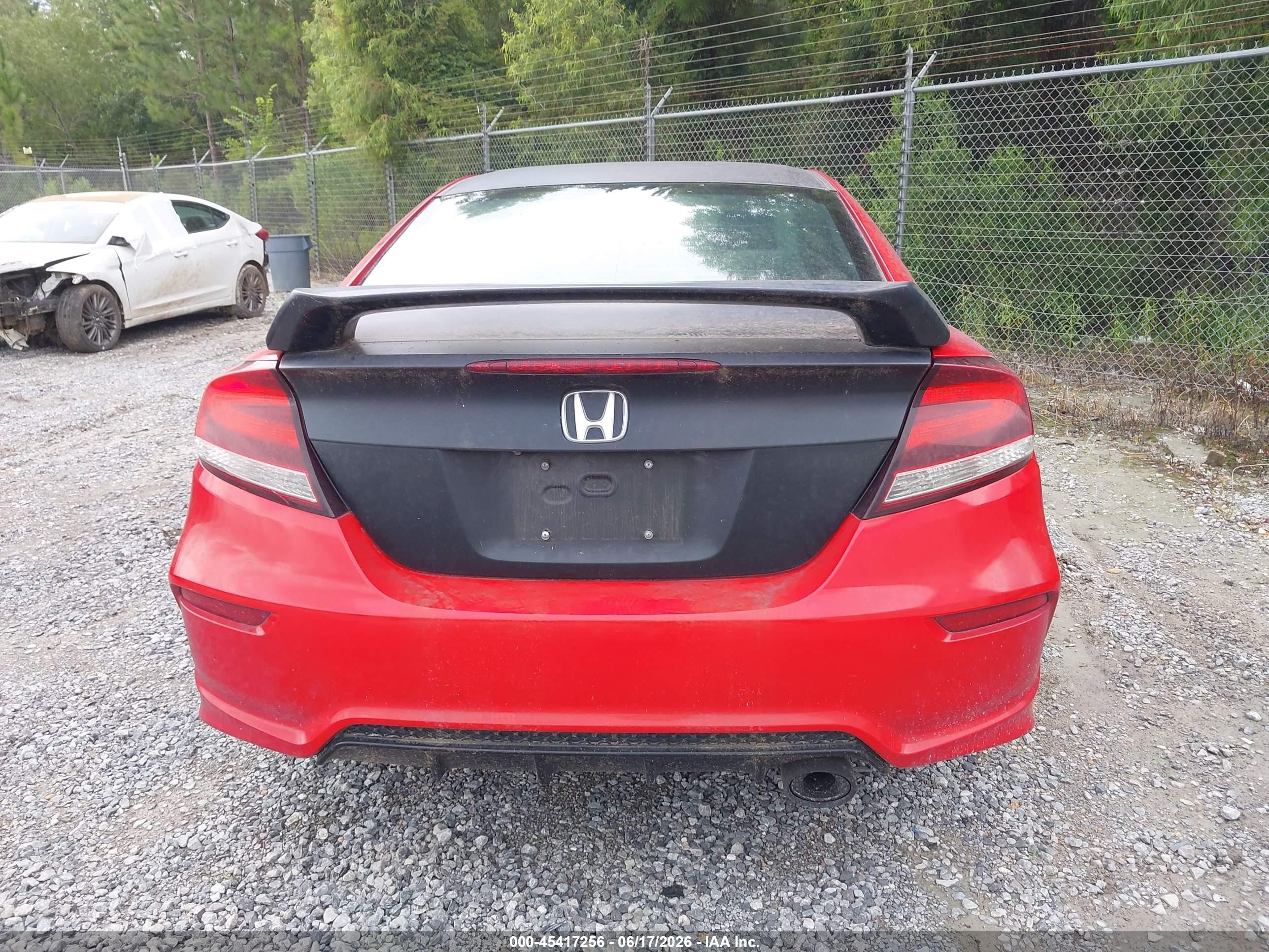 2015 Honda Civic Si Red vin: 2HGFG4A50FH701232