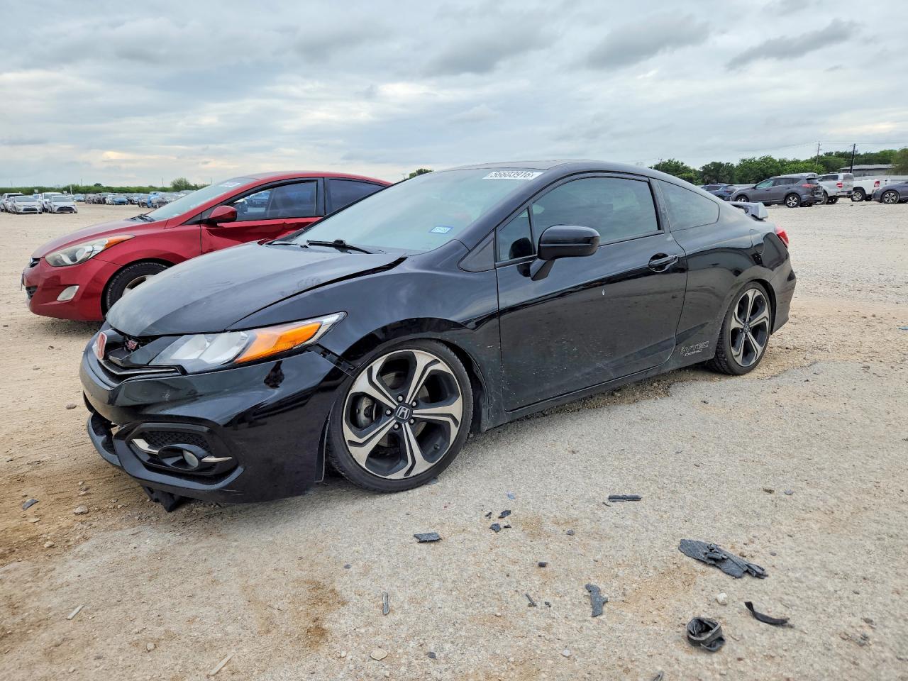 2015 Honda Civic Si Черный vin: 2HGFG4A50FH702588