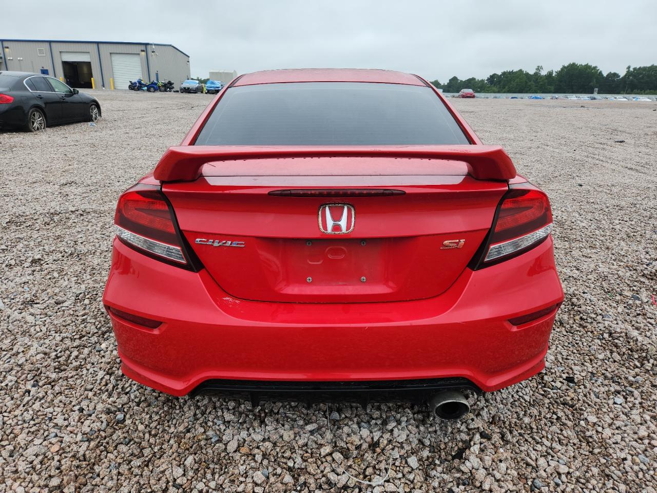2015 Honda Civic Si Red vin: 2HGFG4A50FH703451