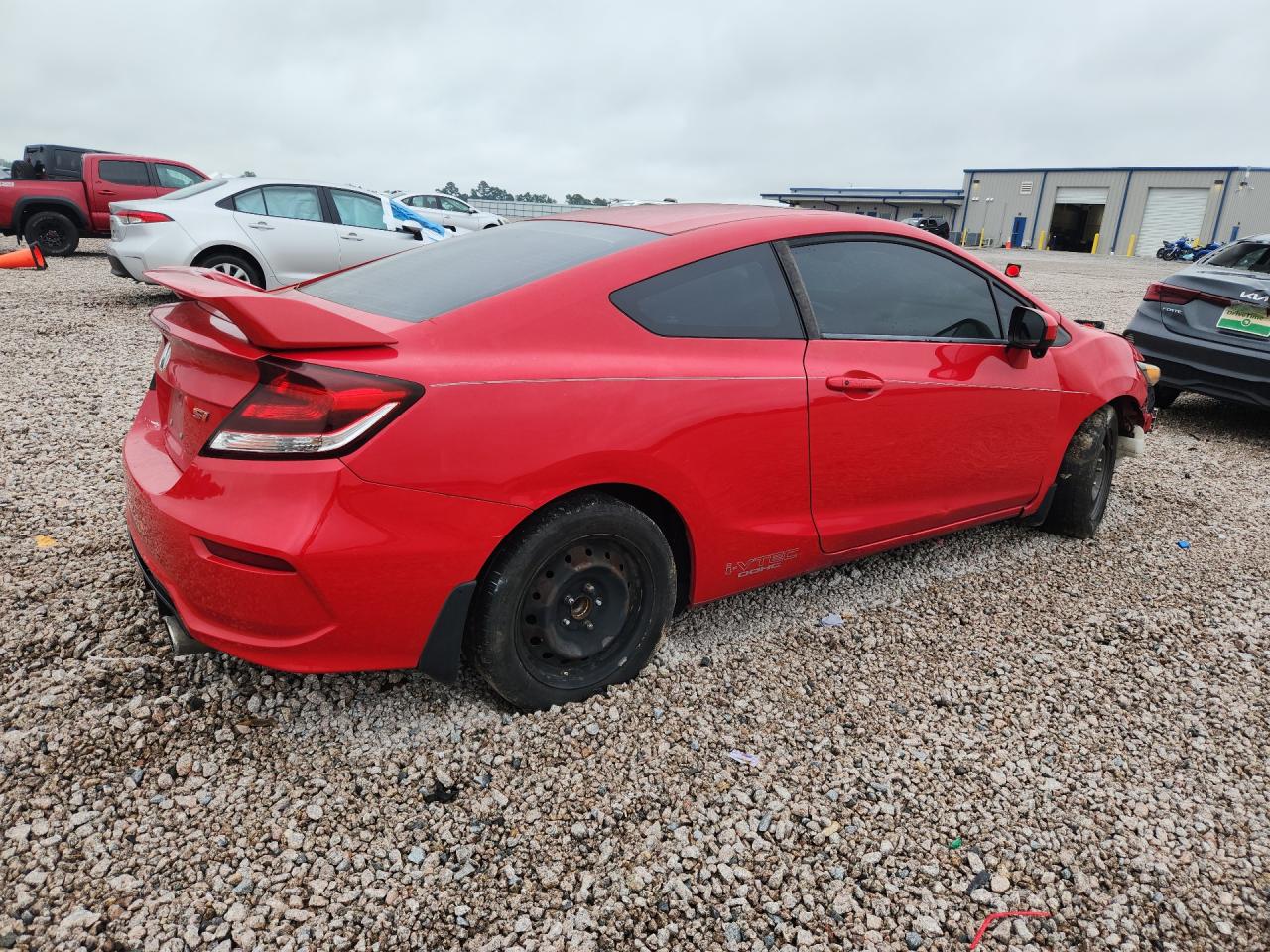 2015 Honda Civic Si Red vin: 2HGFG4A50FH703451