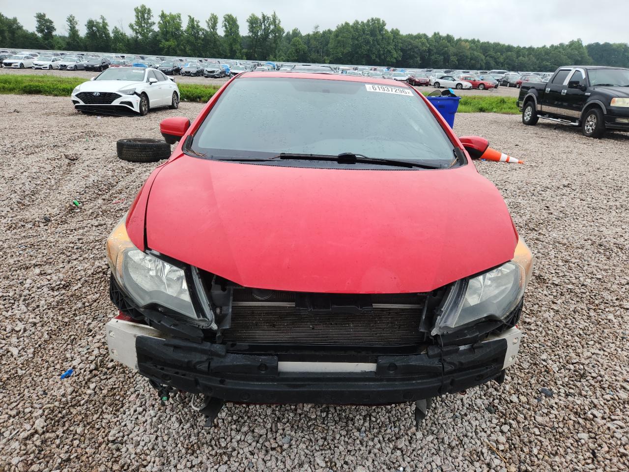 2015 Honda Civic Si Red vin: 2HGFG4A50FH703451