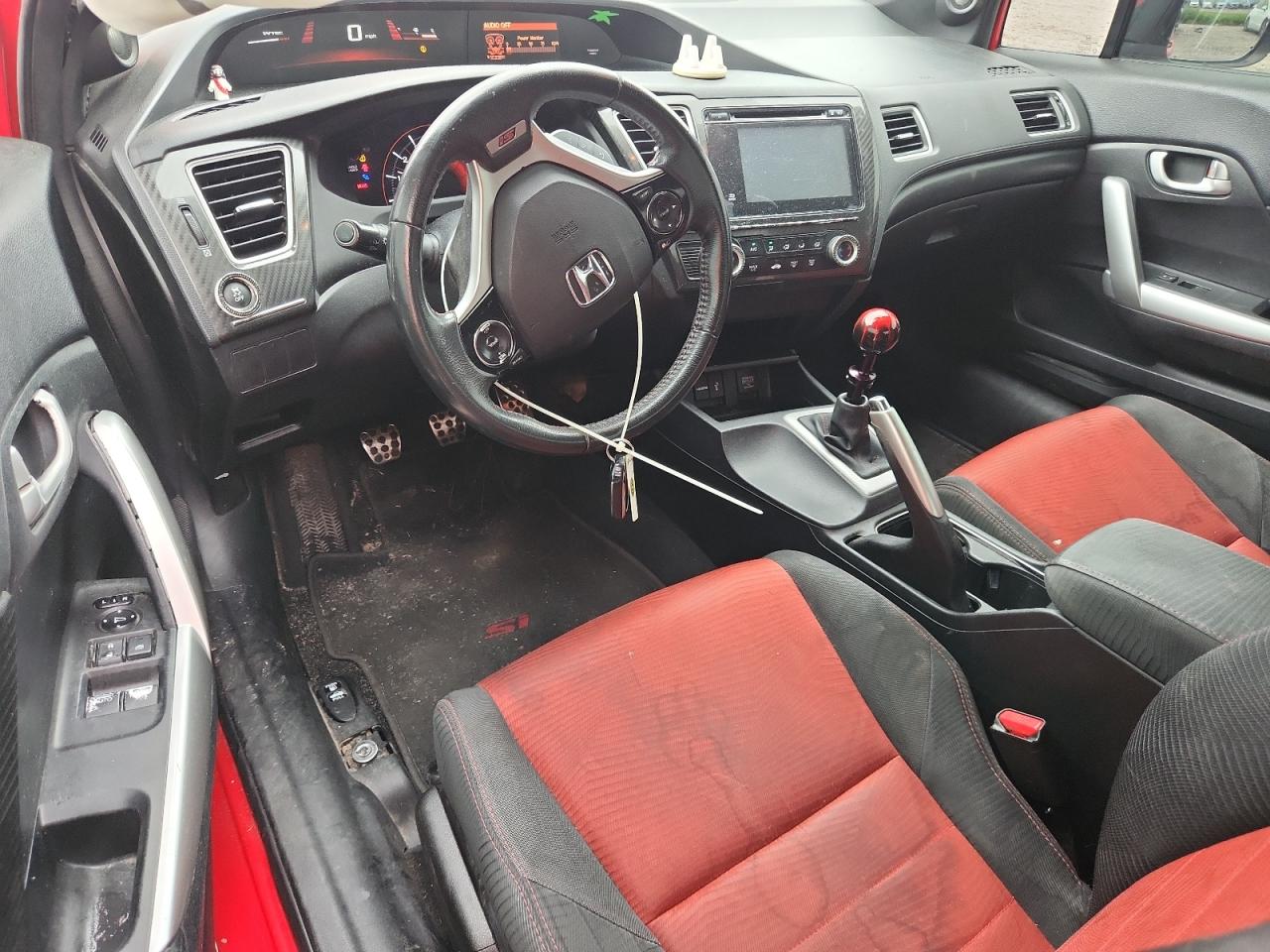 2015 Honda Civic Si Red vin: 2HGFG4A50FH703451