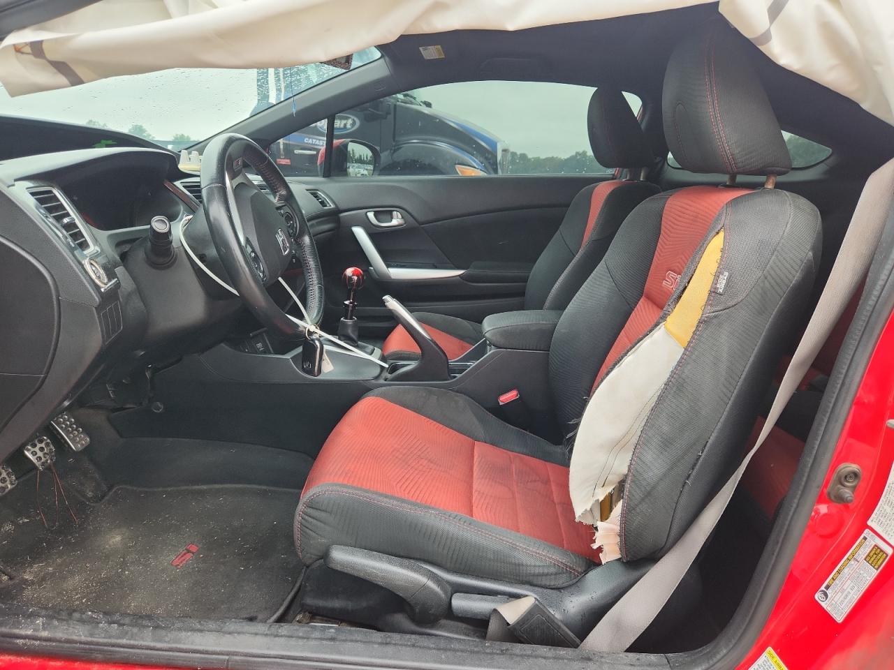 2015 Honda Civic Si Red vin: 2HGFG4A50FH703451