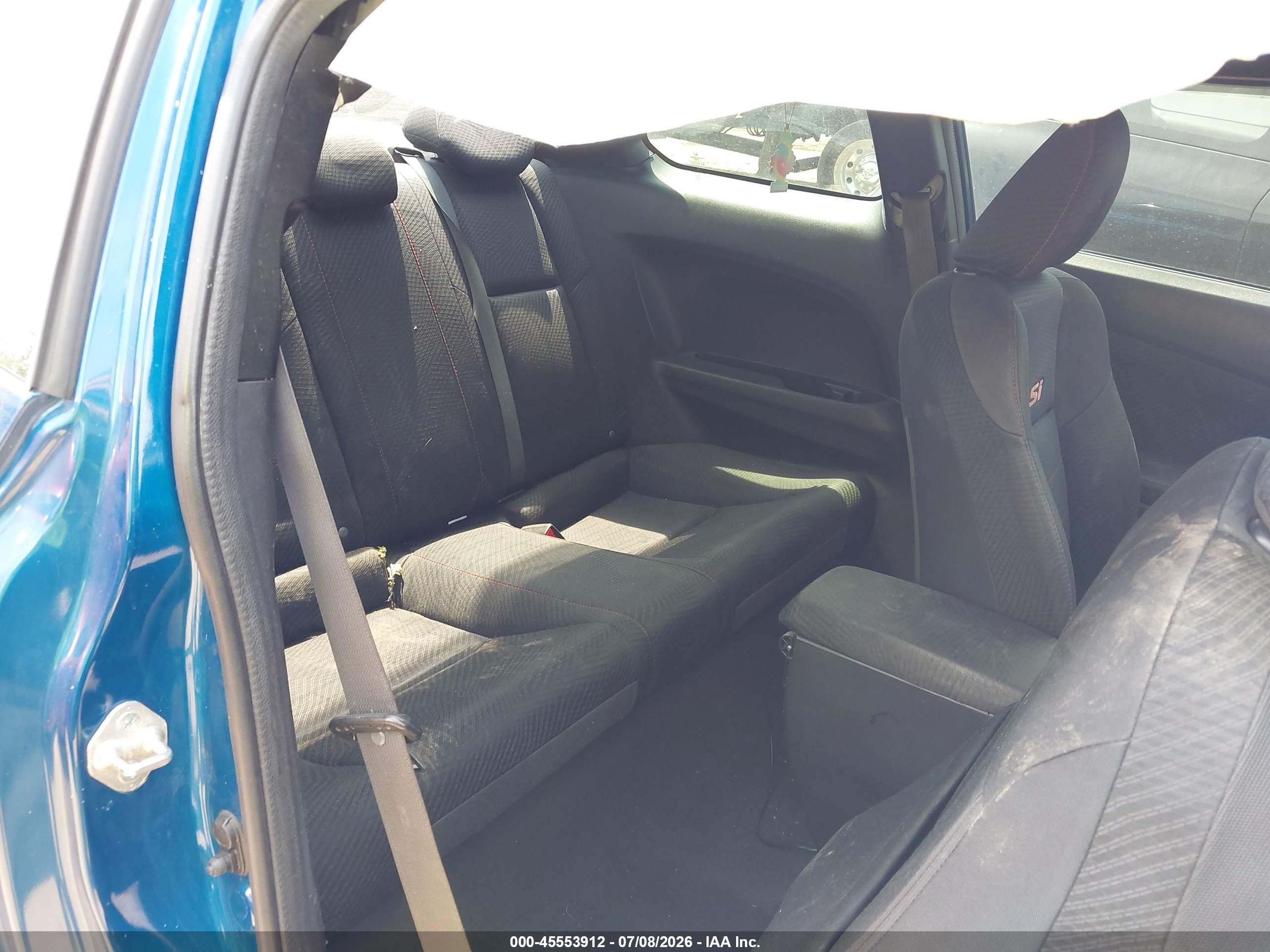 2012 Honda Civic Si Blue vin: 2HGFG4A51CH706385