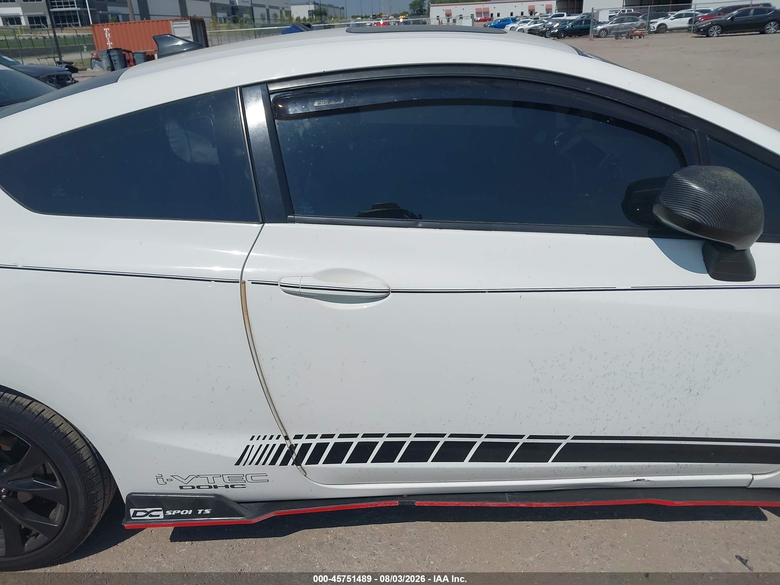 2012 Honda Civic Si White vin: 2HGFG4A51CH708346
