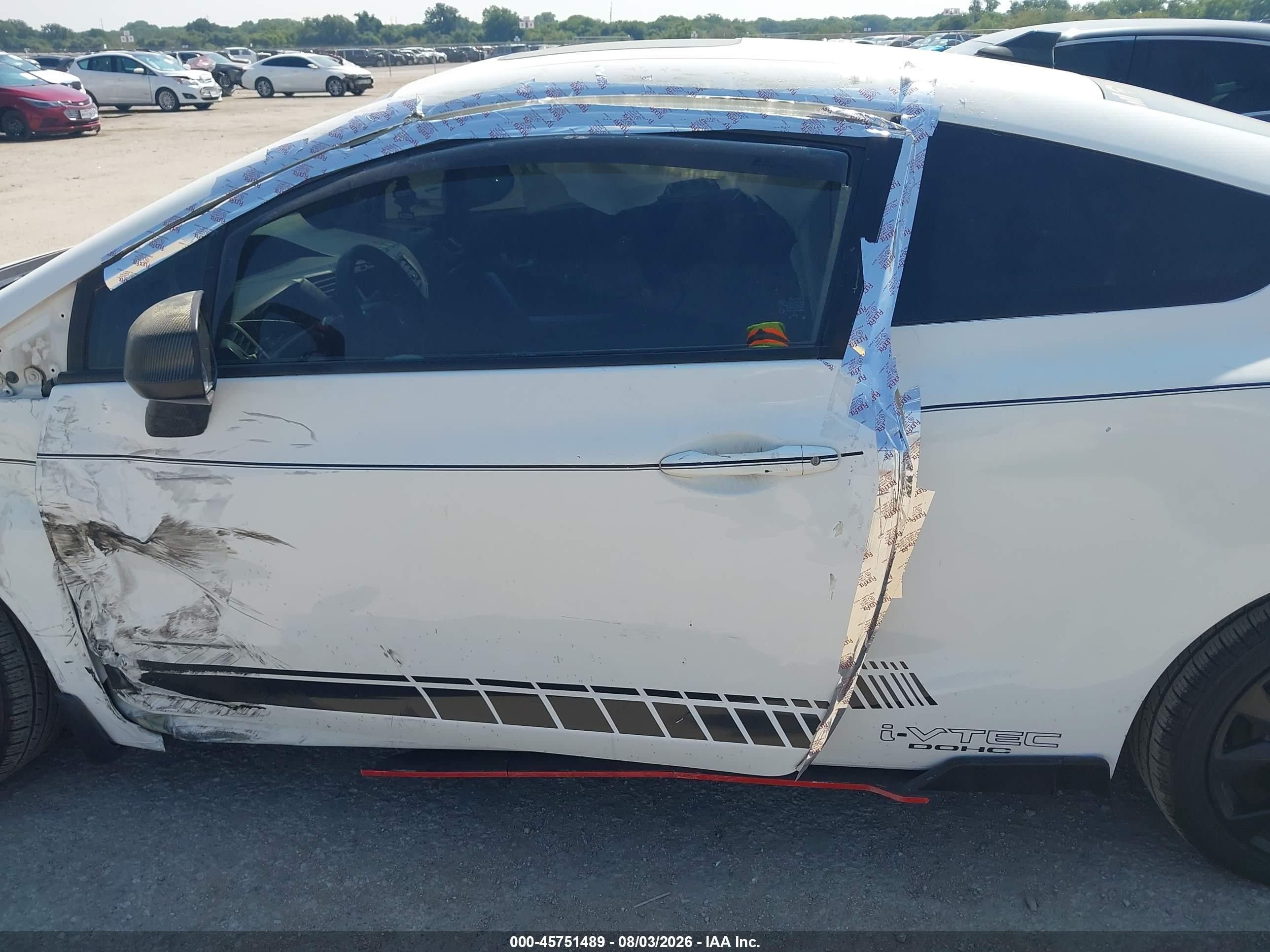 2012 Honda Civic Si White vin: 2HGFG4A51CH708346
