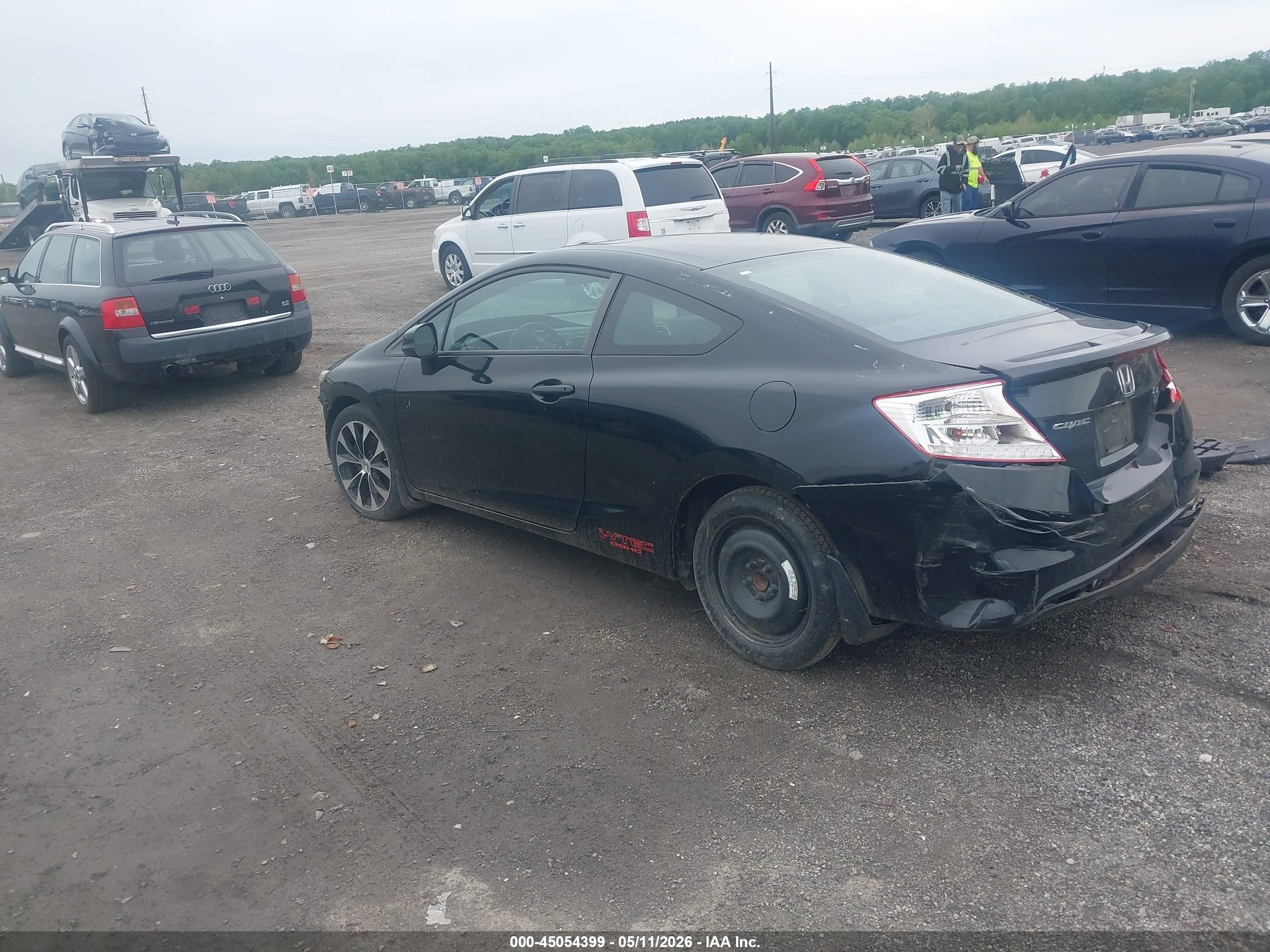 2013 Honda Civic Si Black vin: 2HGFG4A51DH703245