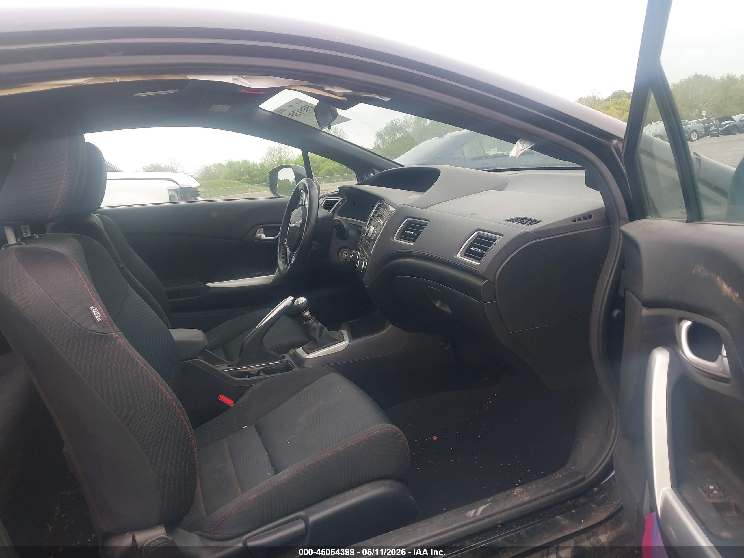 2013 Honda Civic Si Black vin: 2HGFG4A51DH703245