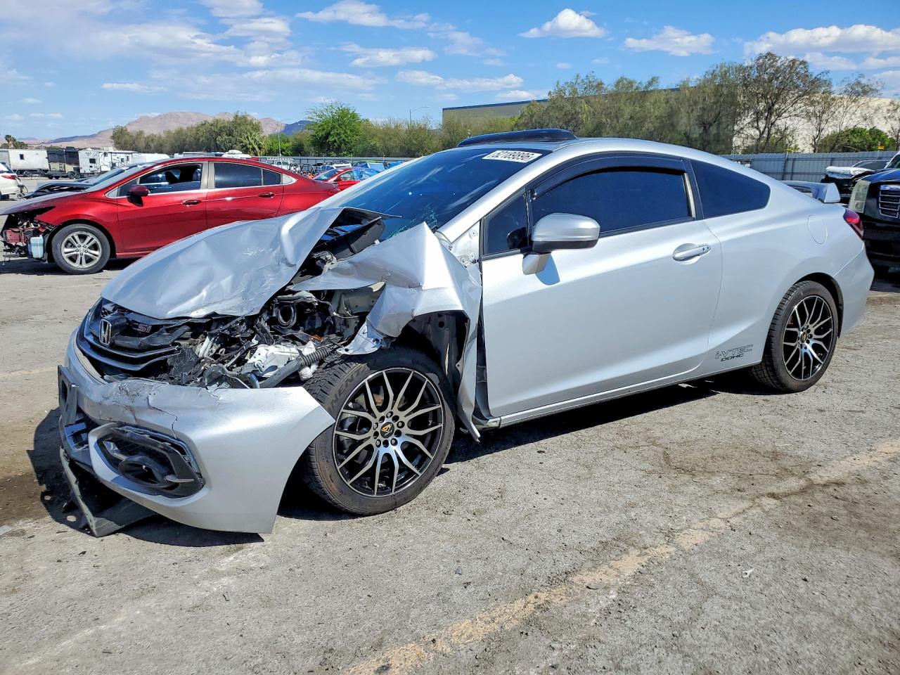 2015 Honda Civic Si Silver vin: 2HGFG4A51FH701532