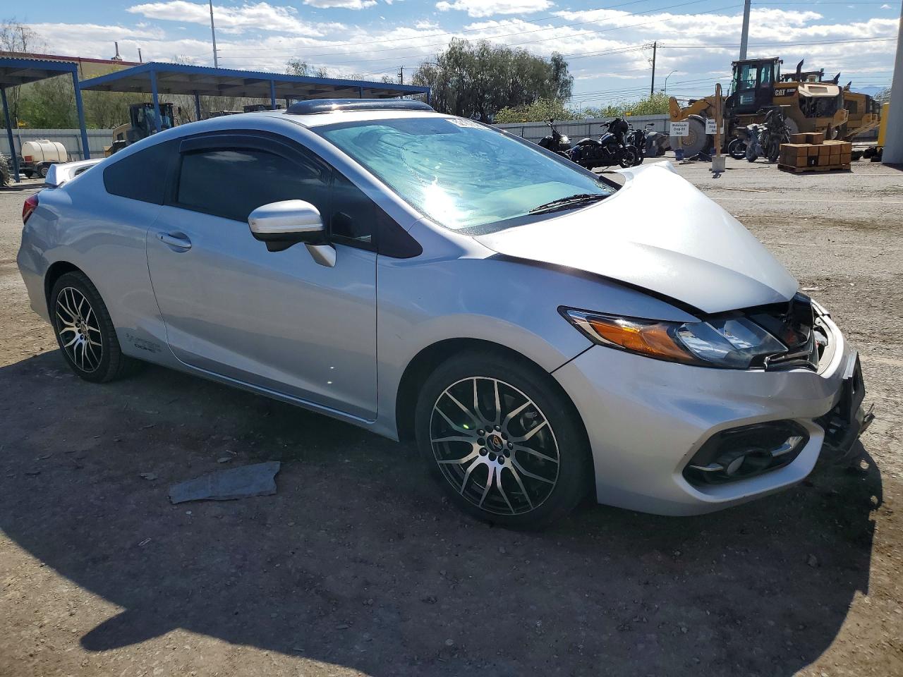 2015 Honda Civic Si Silver vin: 2HGFG4A51FH701532