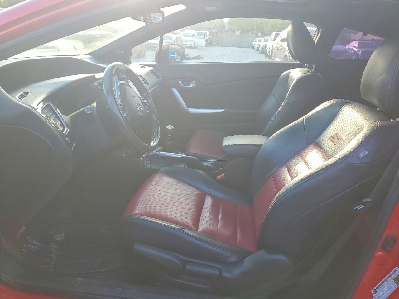 2015 Honda Civic Si Red vin: 2HGFG4A51FH701711
