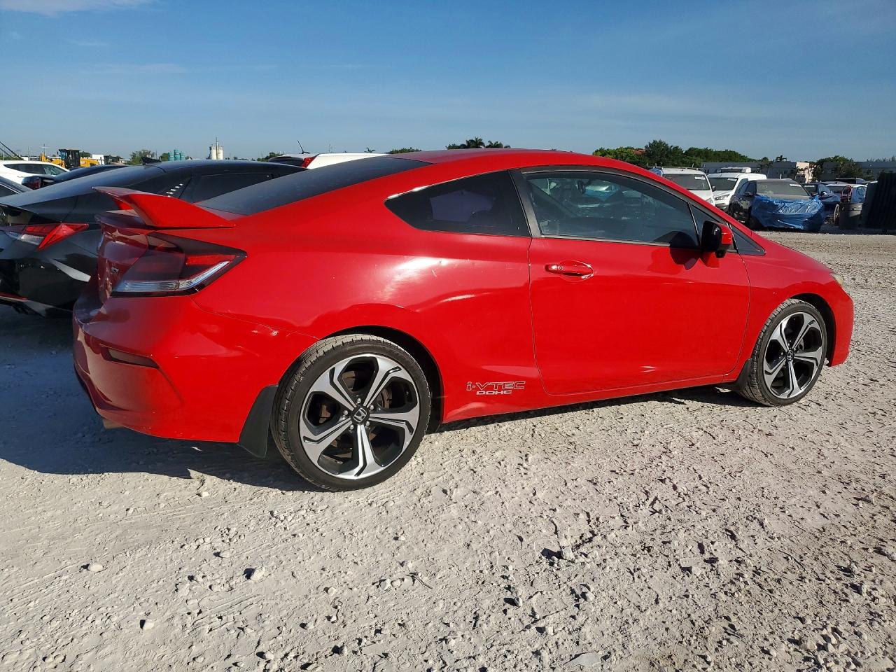 2015 Honda Civic Si Red vin: 2HGFG4A51FH701711
