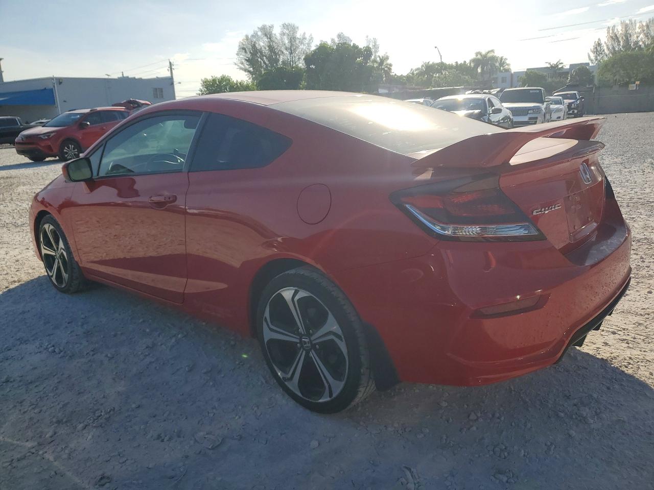 2015 Honda Civic Si Red vin: 2HGFG4A51FH701711