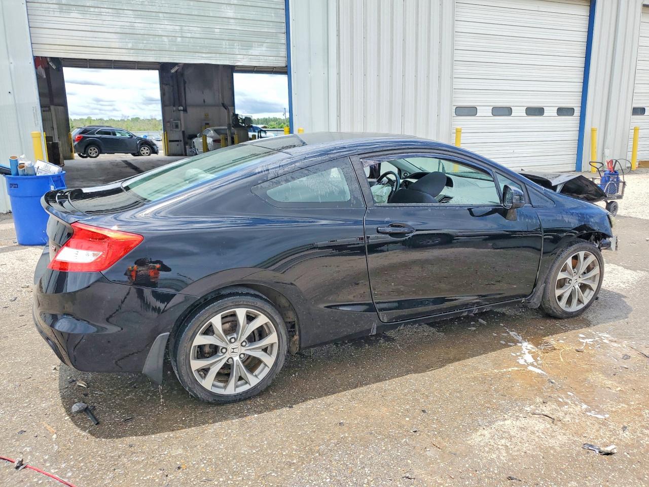 2012 Honda Civic Si Black vin: 2HGFG4A52CH701471