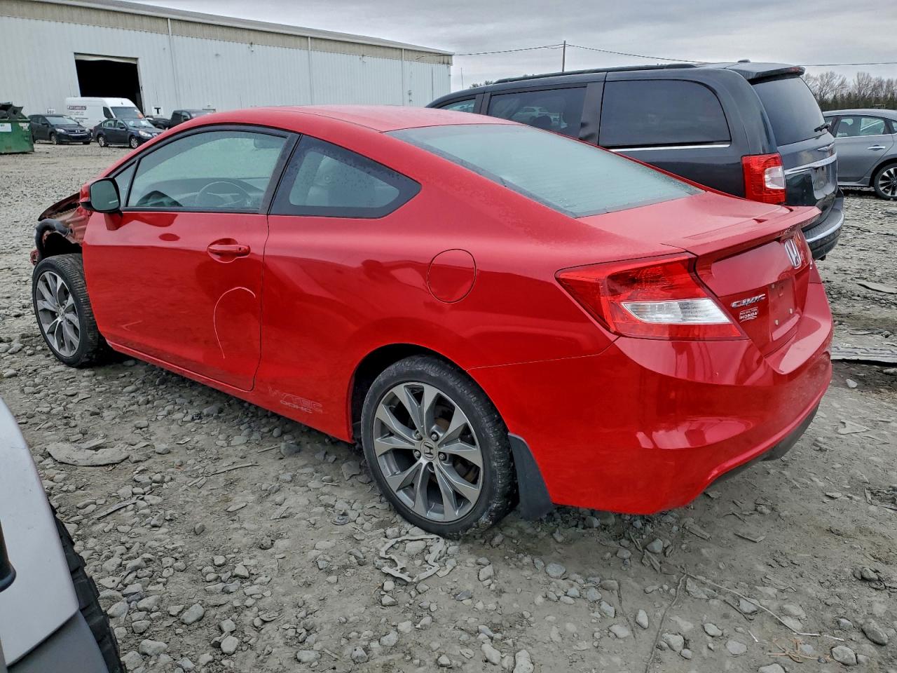 2012 Honda Civic Si Red vin: 2HGFG4A52CH707545