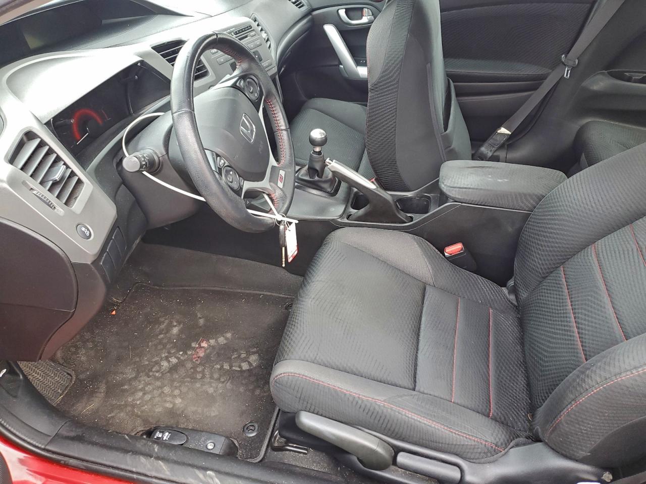 2012 Honda Civic Si Red vin: 2HGFG4A52CH707545