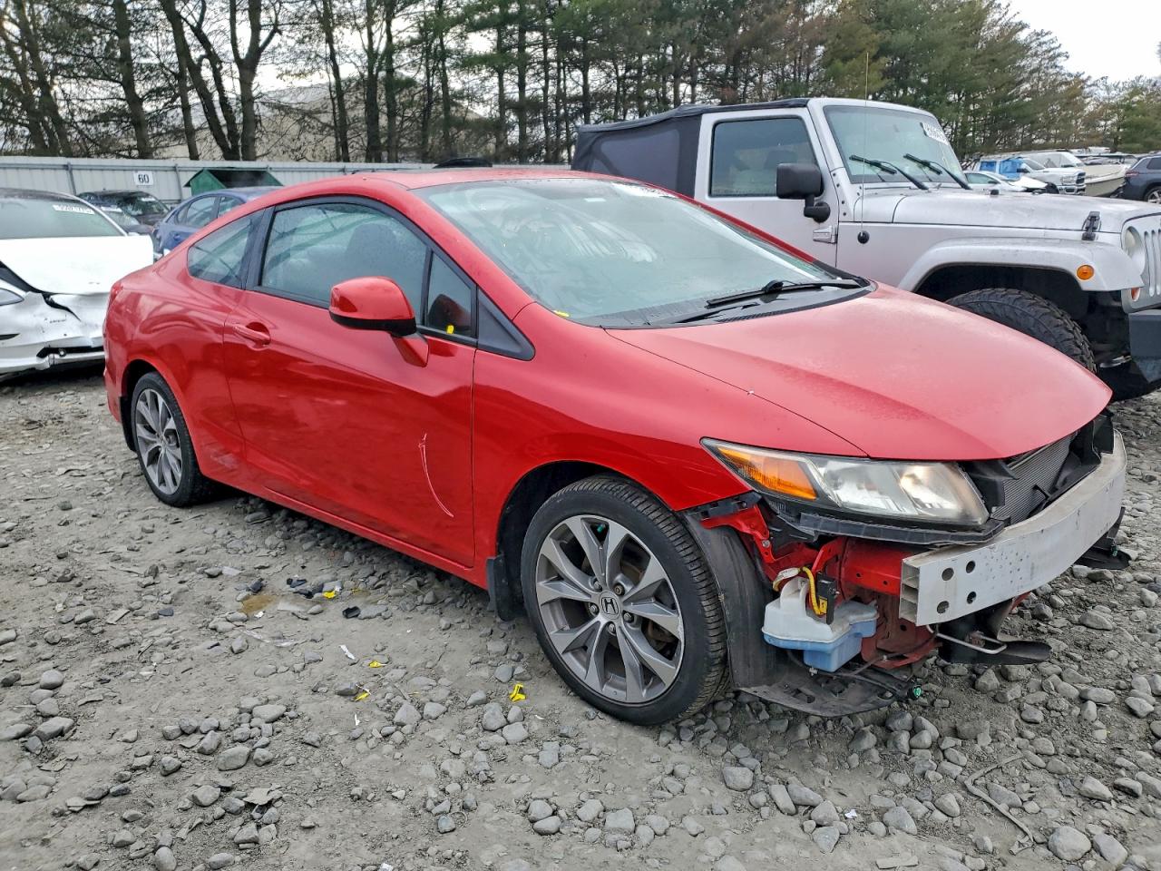 2012 Honda Civic Si Red vin: 2HGFG4A52CH707545