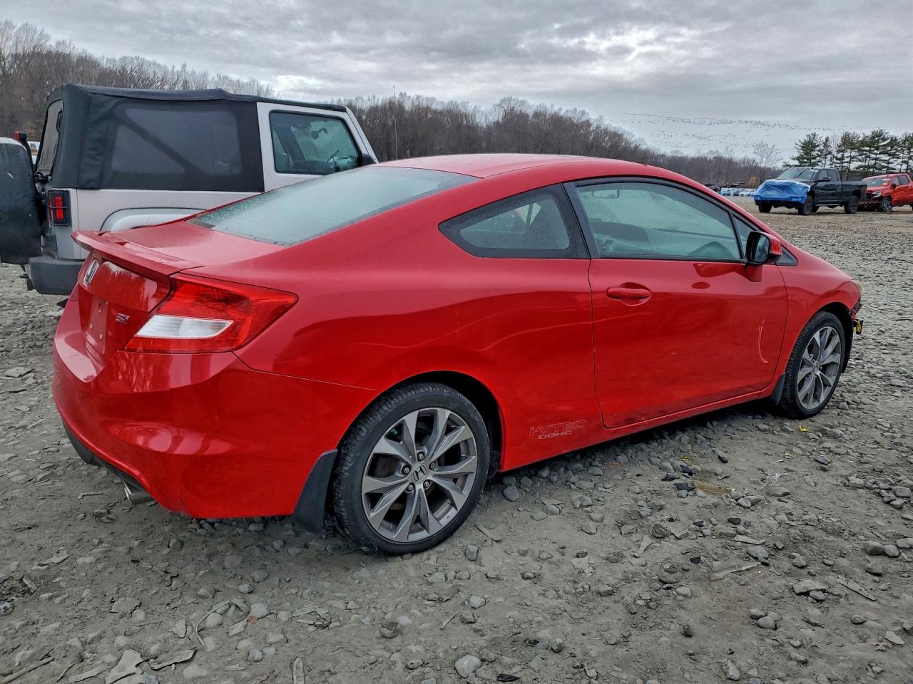 2012 Honda Civic Si Red vin: 2HGFG4A52CH707545