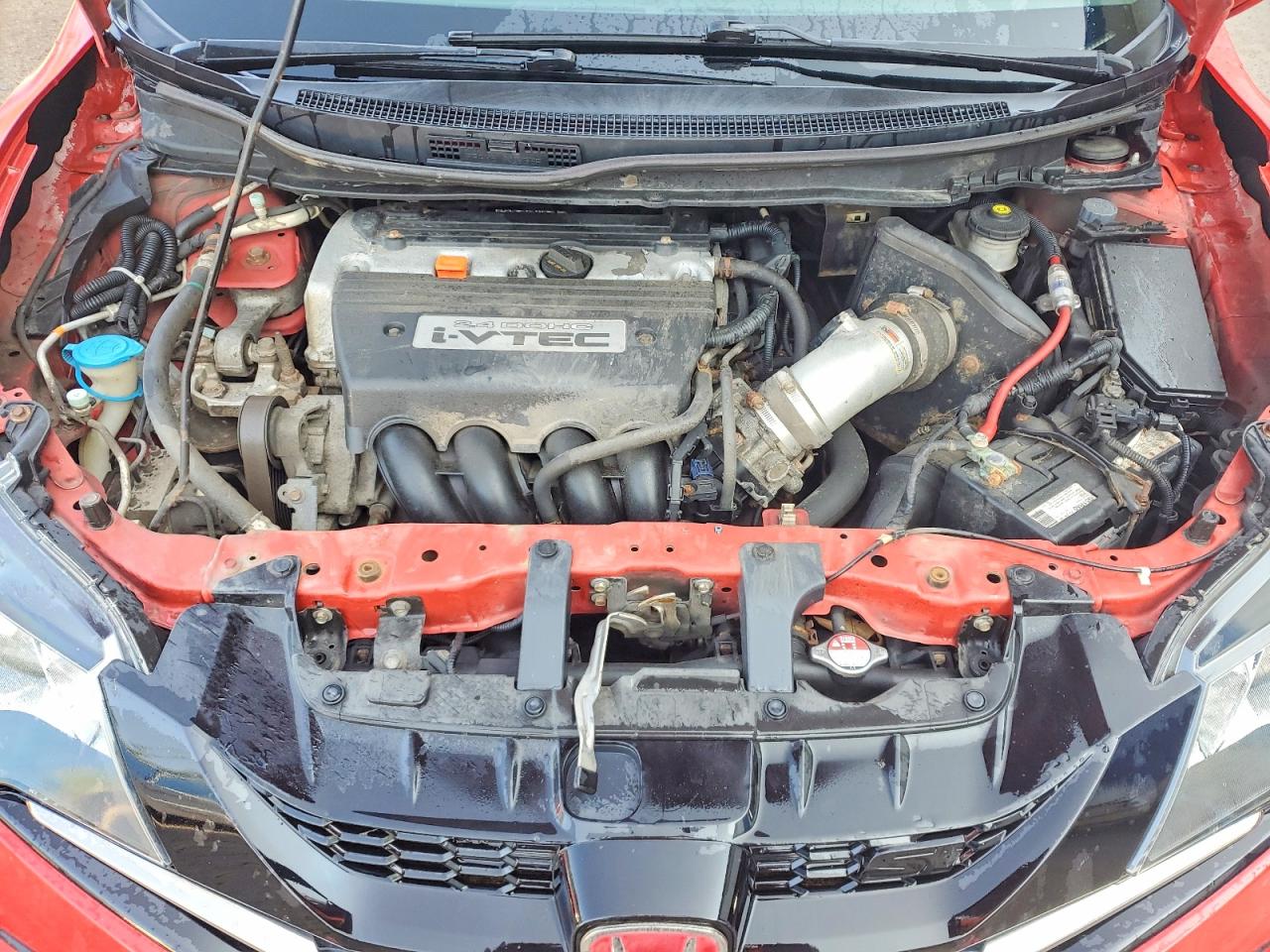 2015 Honda Civic Si Red vin: 2HGFG4A52FH100419
