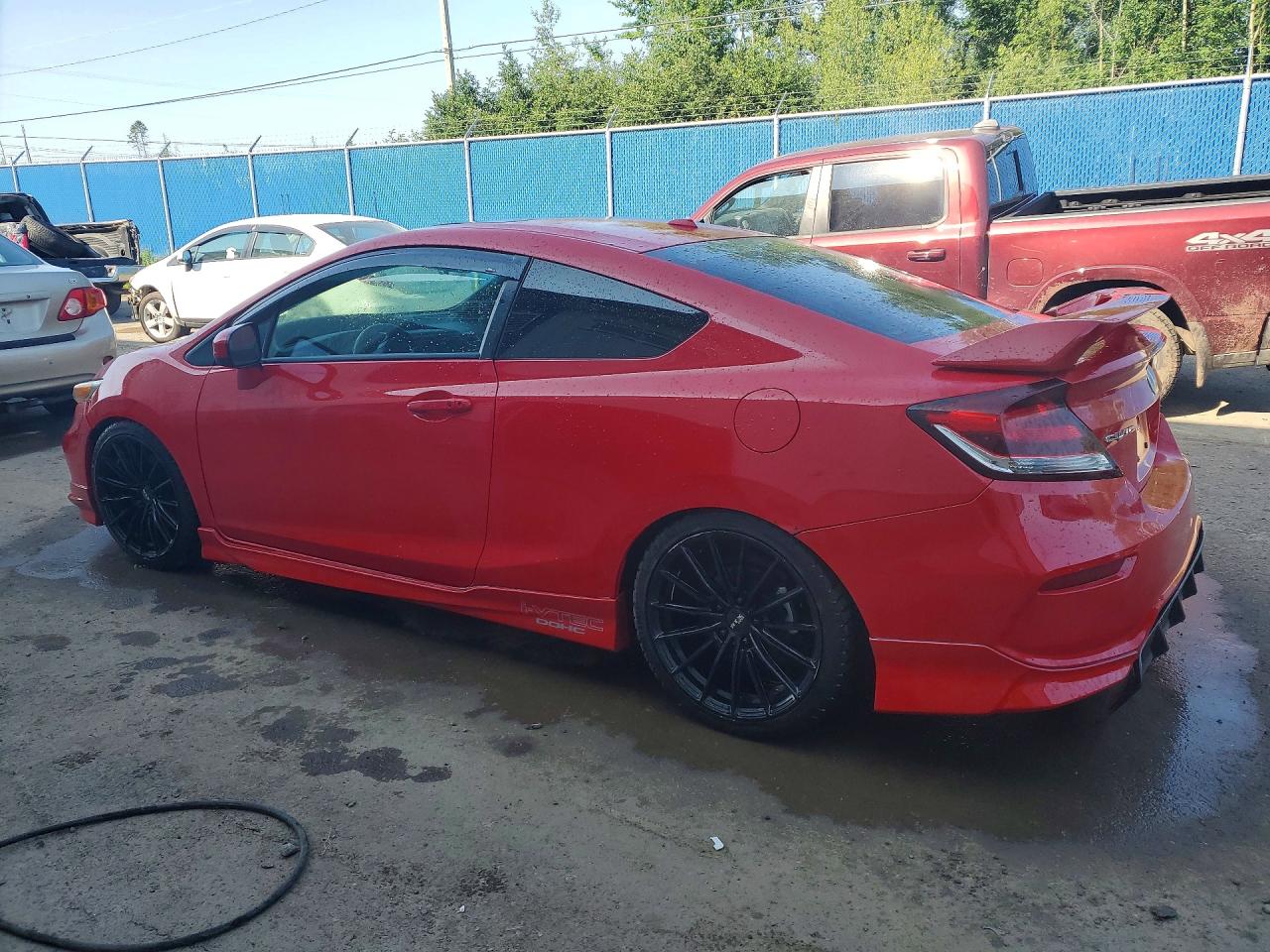 2015 Honda Civic Si Red vin: 2HGFG4A52FH100419