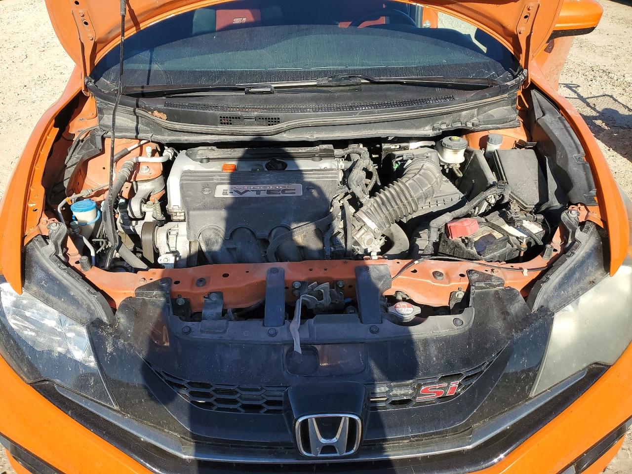 2015 Honda Civic Si Оранжевый vin: 2HGFG4A52FH703760