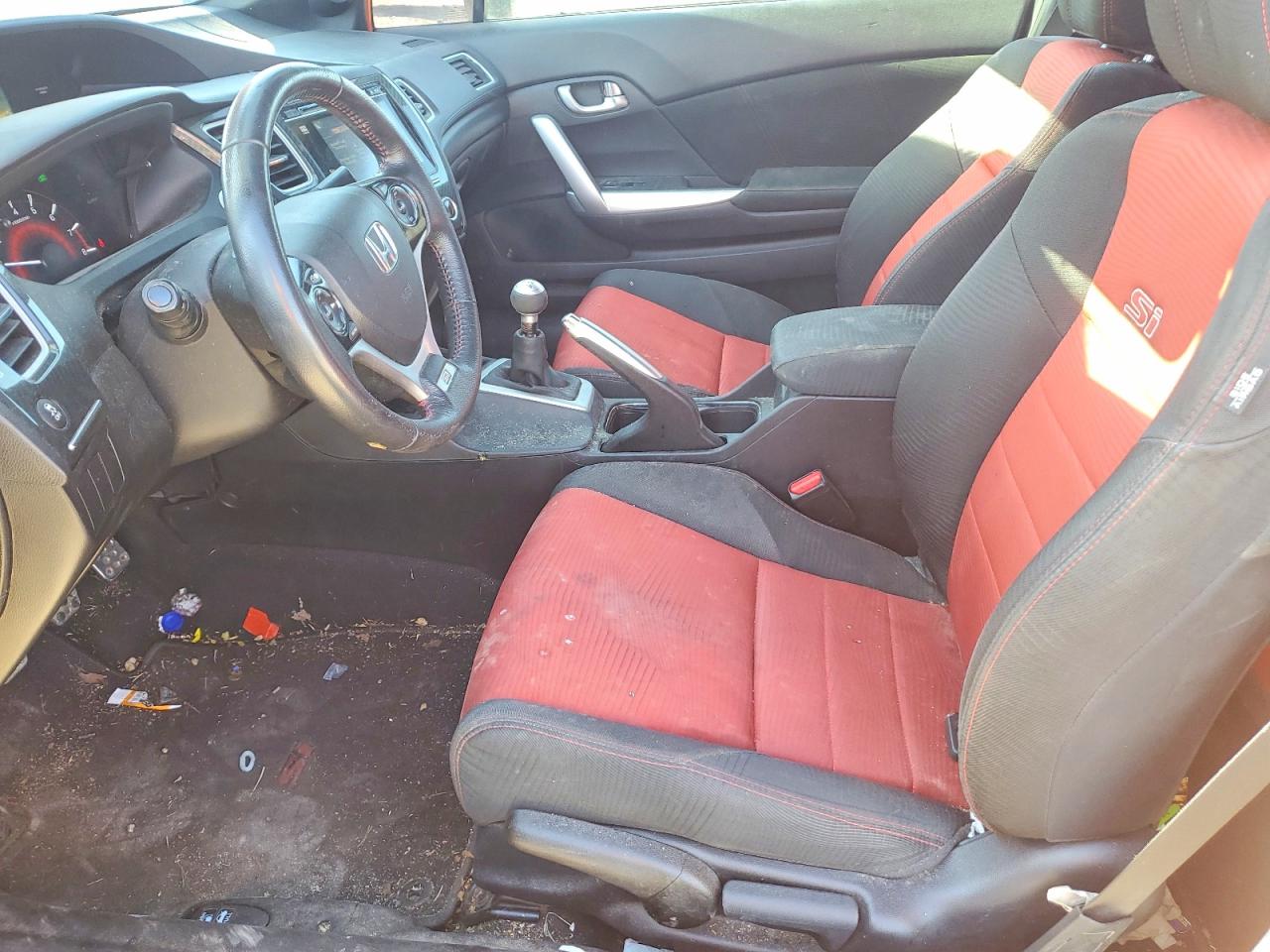 2015 Honda Civic Si Оранжевый vin: 2HGFG4A52FH703760