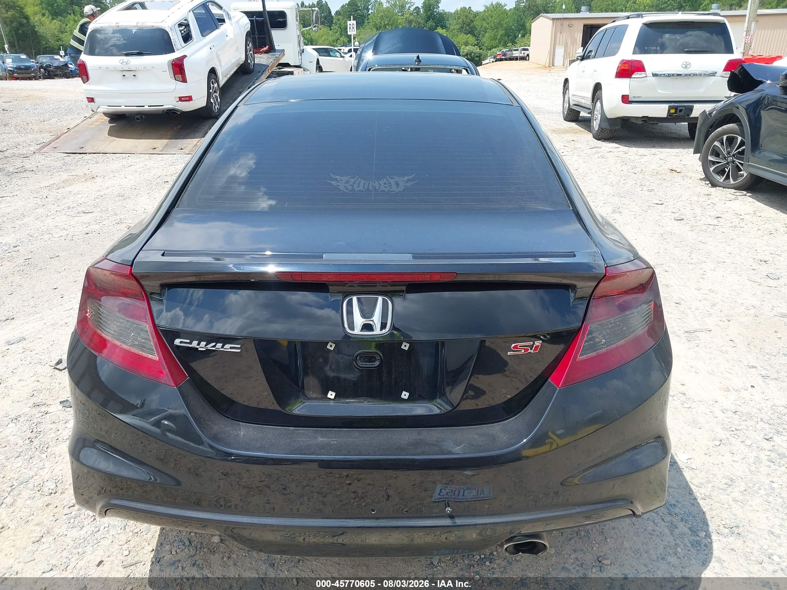 2012 Honda Civic Si Black vin: 2HGFG4A53CH701026