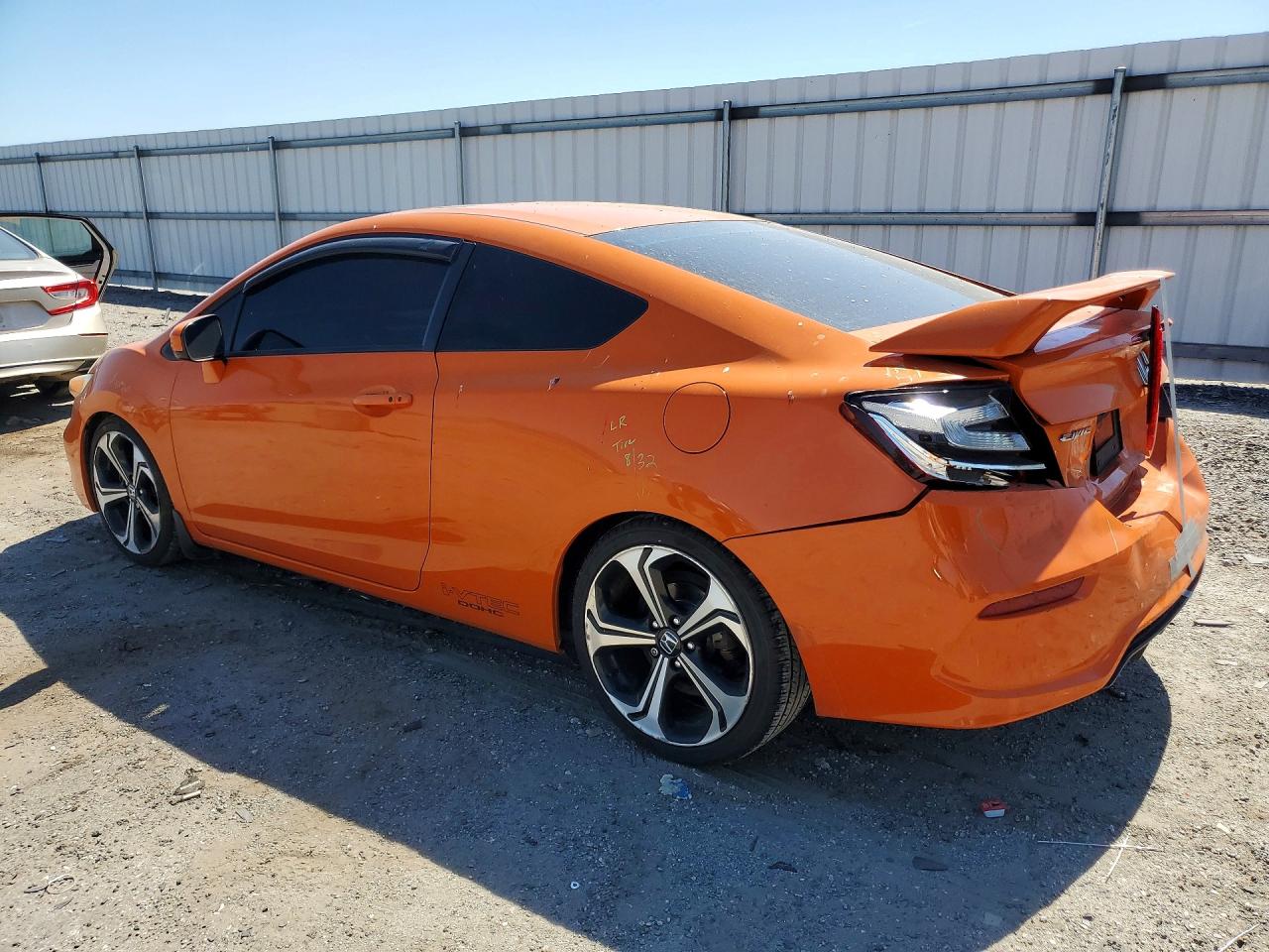 2015 Honda Civic Si Orange vin: 2HGFG4A53FH702911