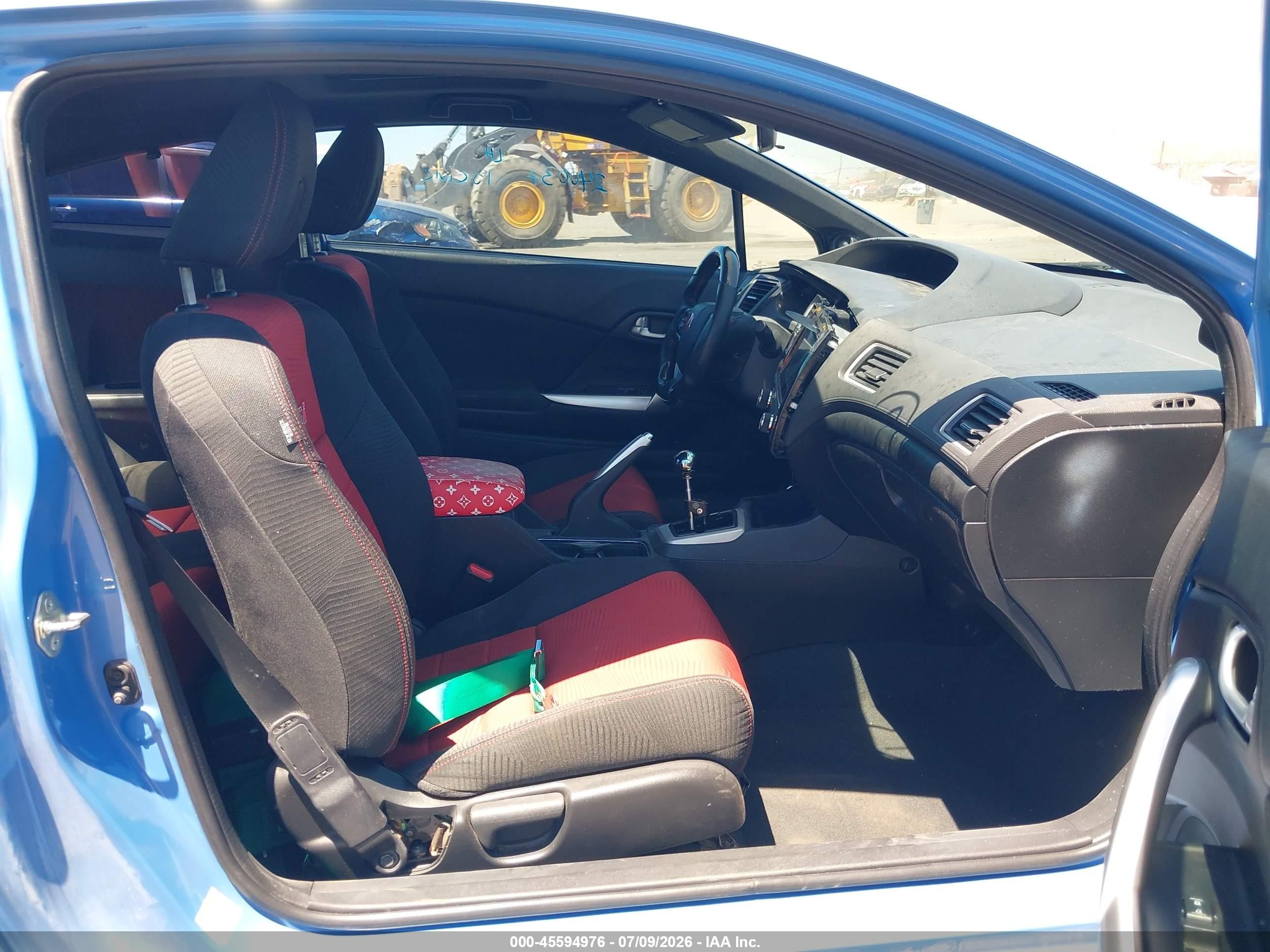 2015 Honda Civic Si Blue vin: 2HGFG4A53FH703329