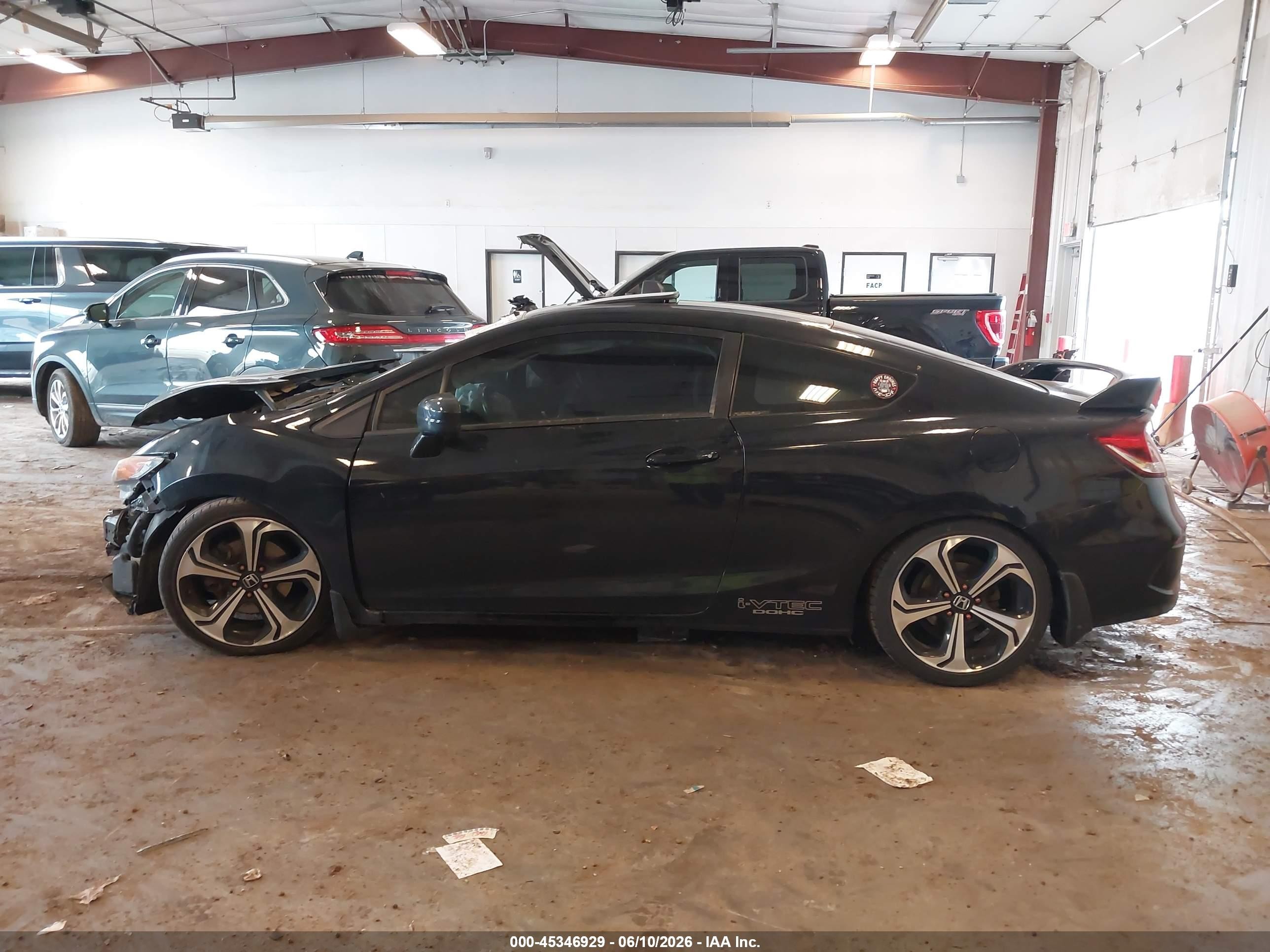 2015 Honda Civic Si Black vin: 2HGFG4A53FH704562