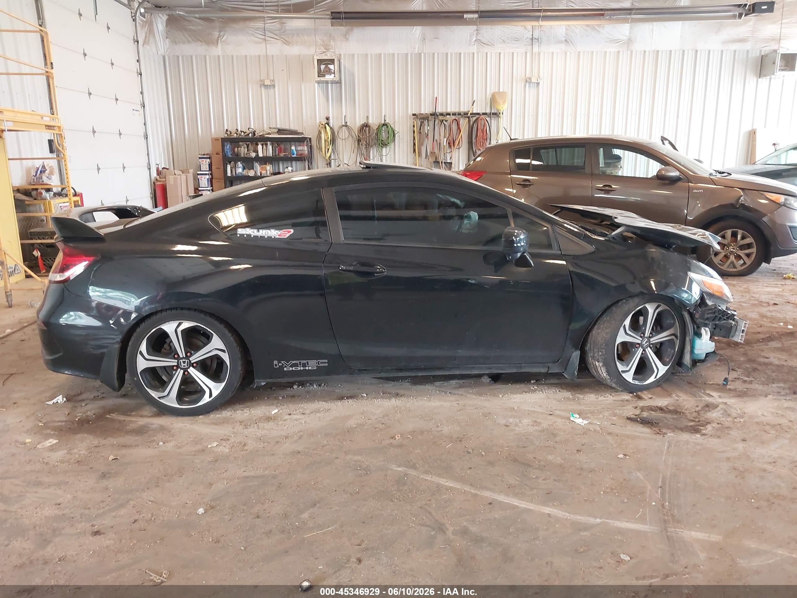 2015 Honda Civic Si Black vin: 2HGFG4A53FH704562