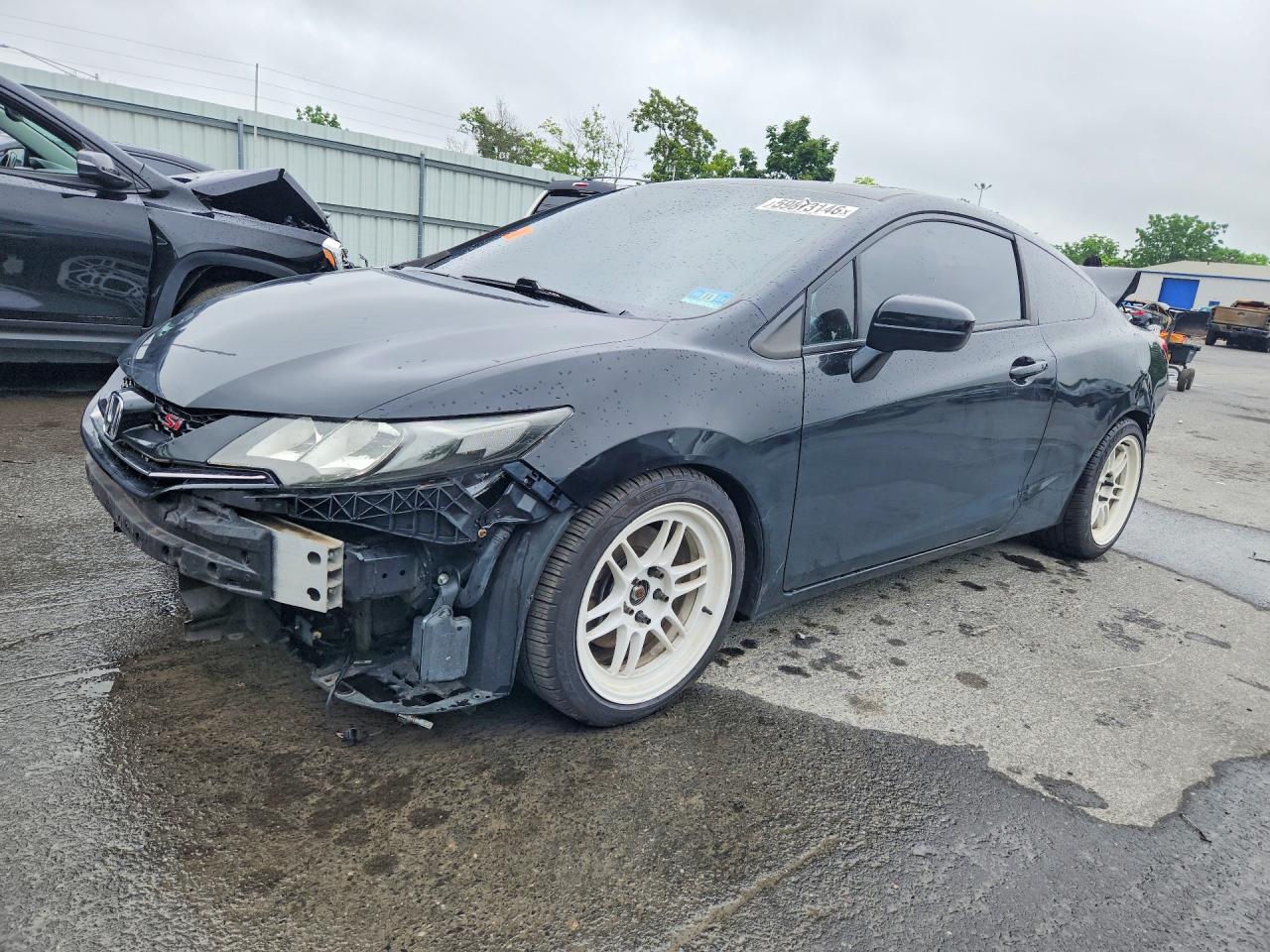 2015 Honda Civic Si Black vin: 2HGFG4A53FH705033
