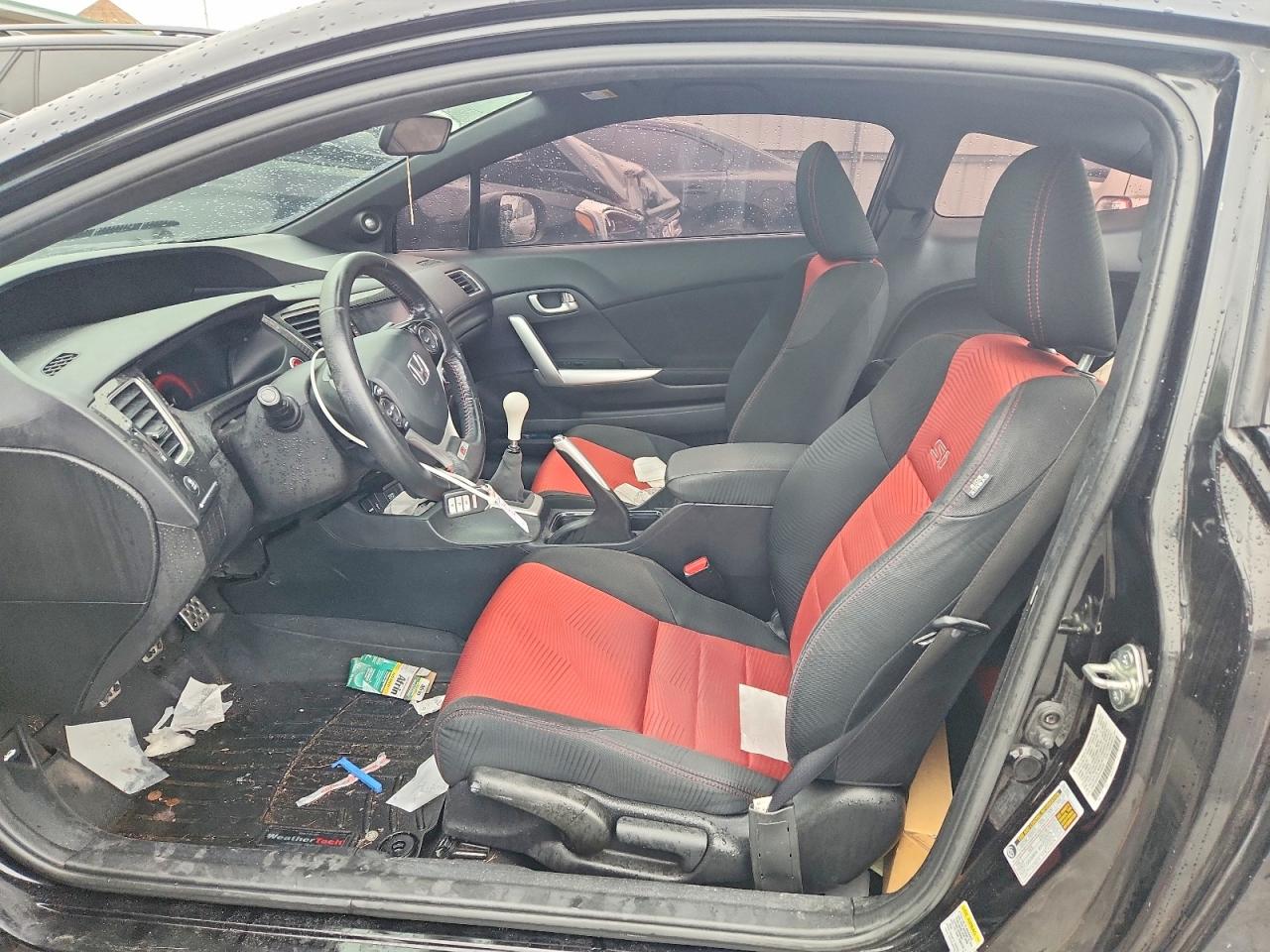 2015 Honda Civic Si Black vin: 2HGFG4A53FH705033