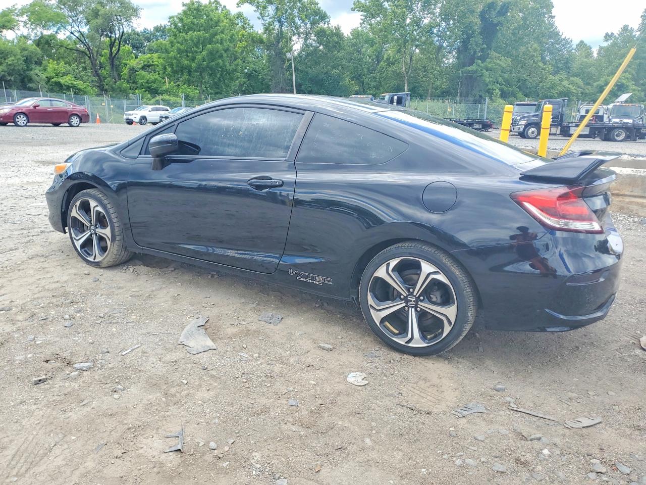 2015 Honda Civic Black vin: 2HGFG4A53FH705484