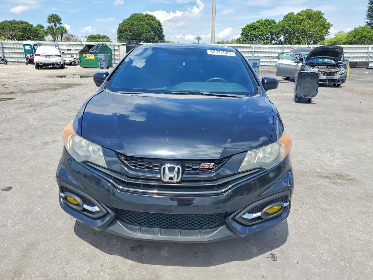 2015 Honda Civic Si Black vin: 2HGFG4A53FH705484