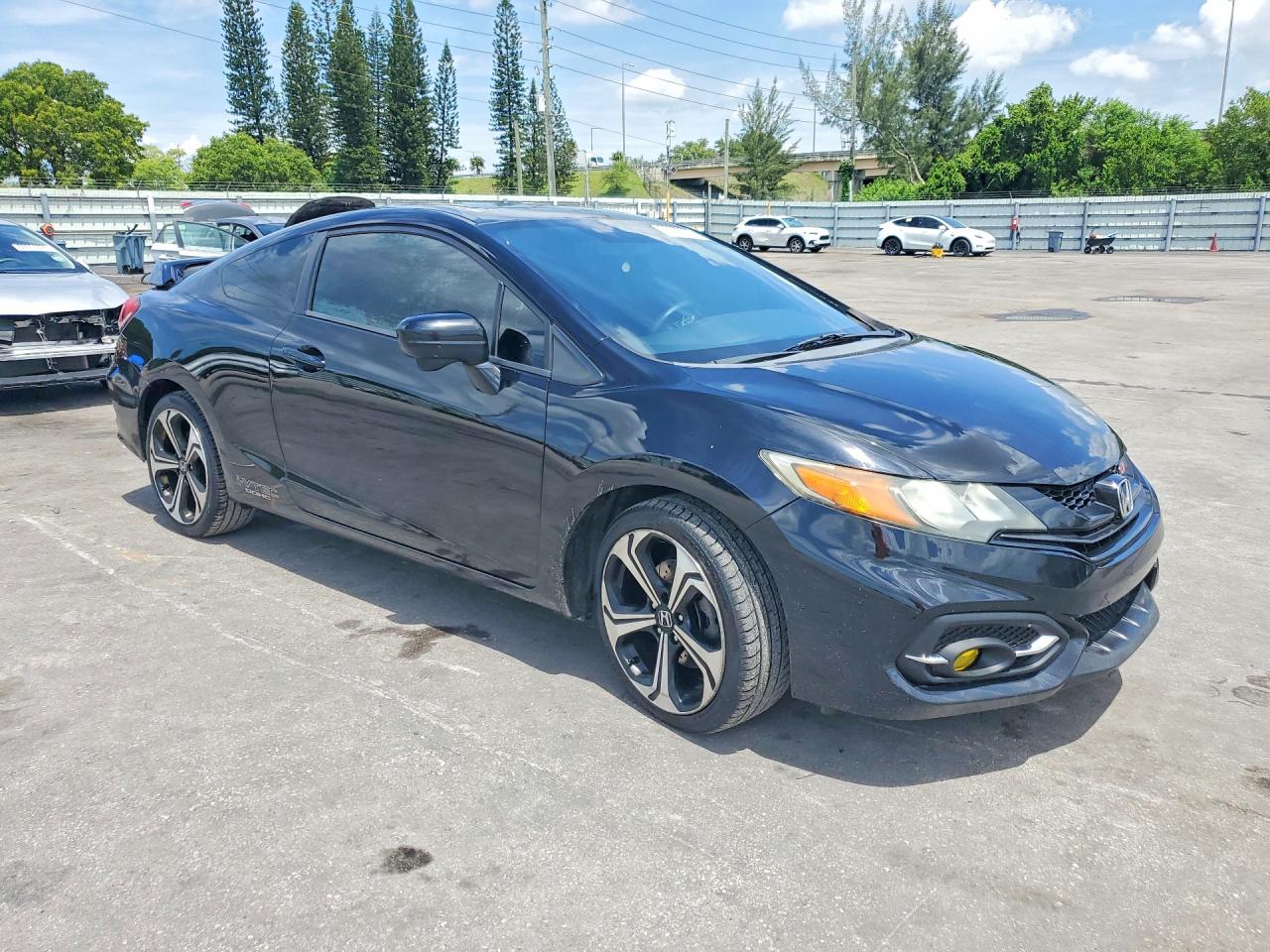 2015 Honda Civic Si Black vin: 2HGFG4A53FH705484