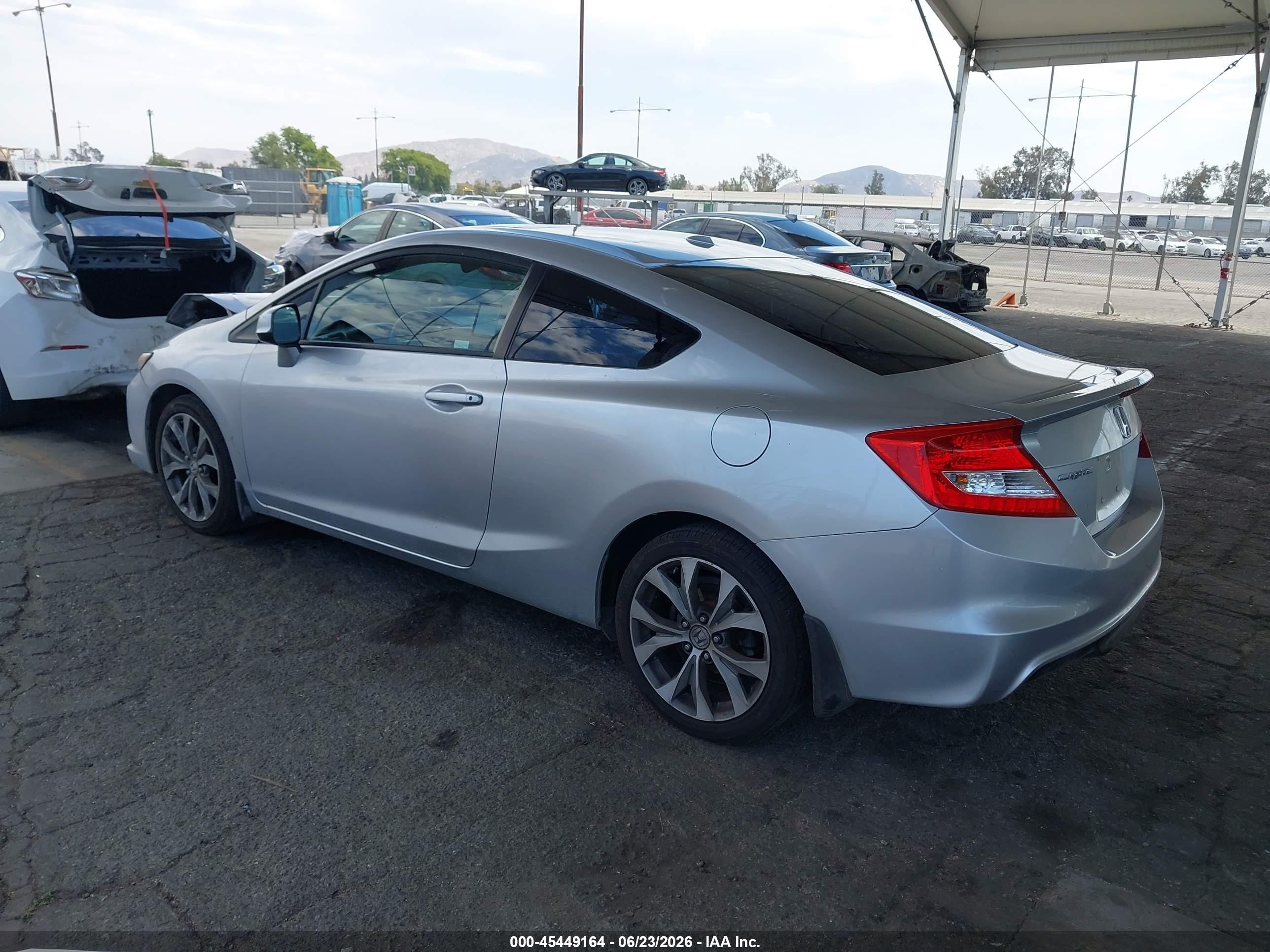 2012 Honda Civic Si Silver vin: 2HGFG4A54CH700418