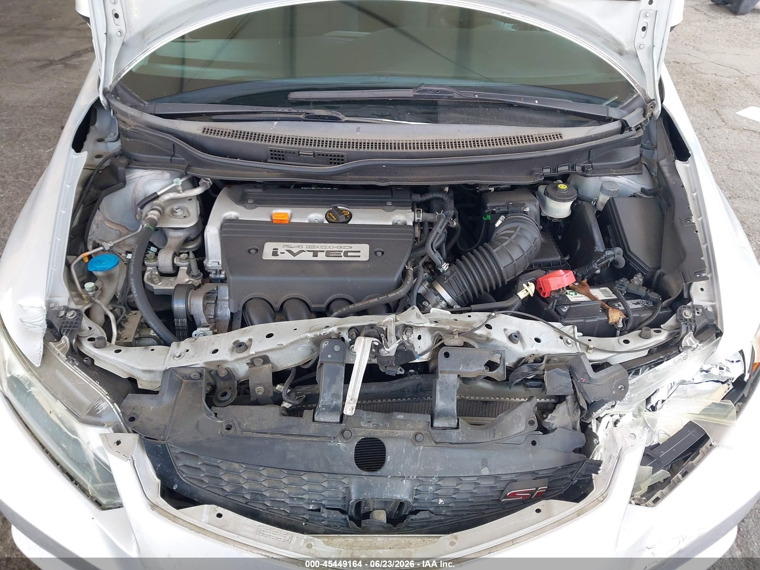 2012 Honda Civic Si Silver vin: 2HGFG4A54CH700418