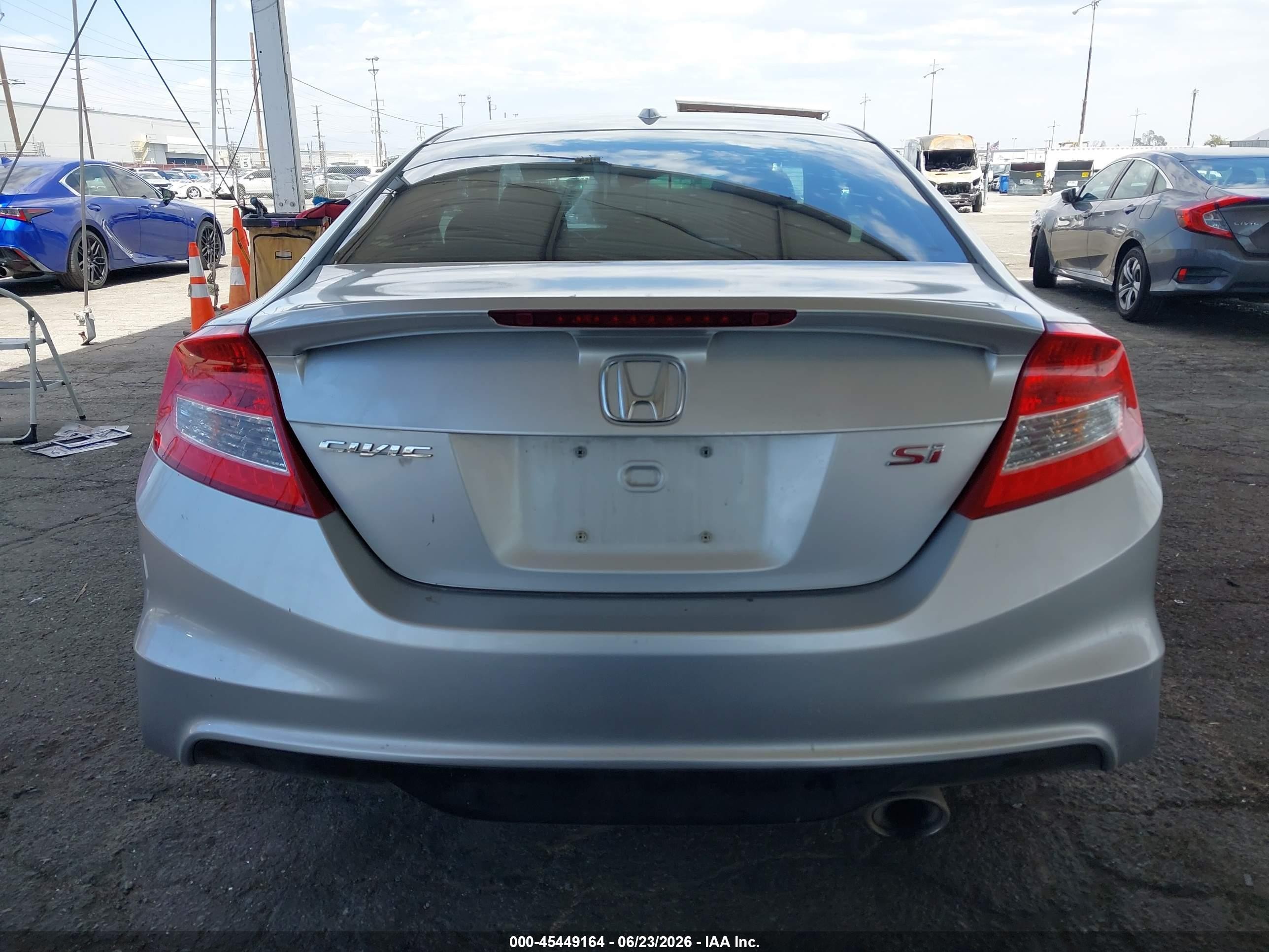 2012 Honda Civic Si Silver vin: 2HGFG4A54CH700418