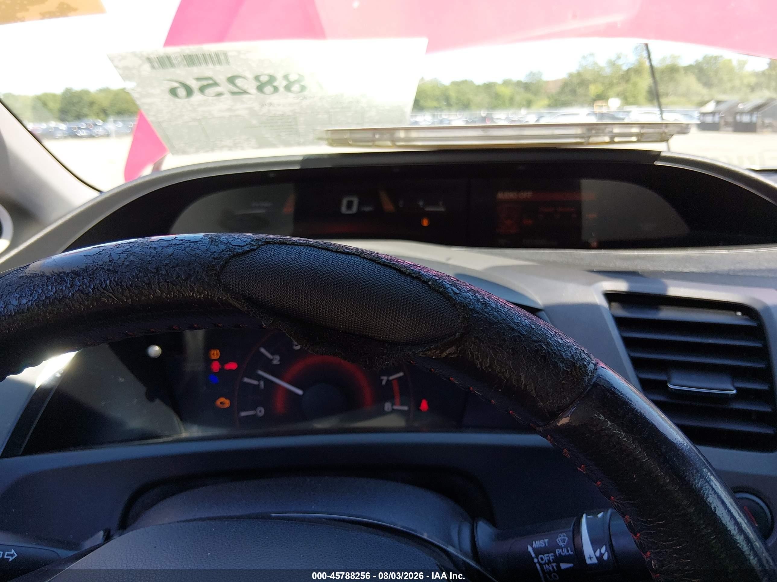 2012 Honda Civic Si Red vin: 2HGFG4A54CH709300